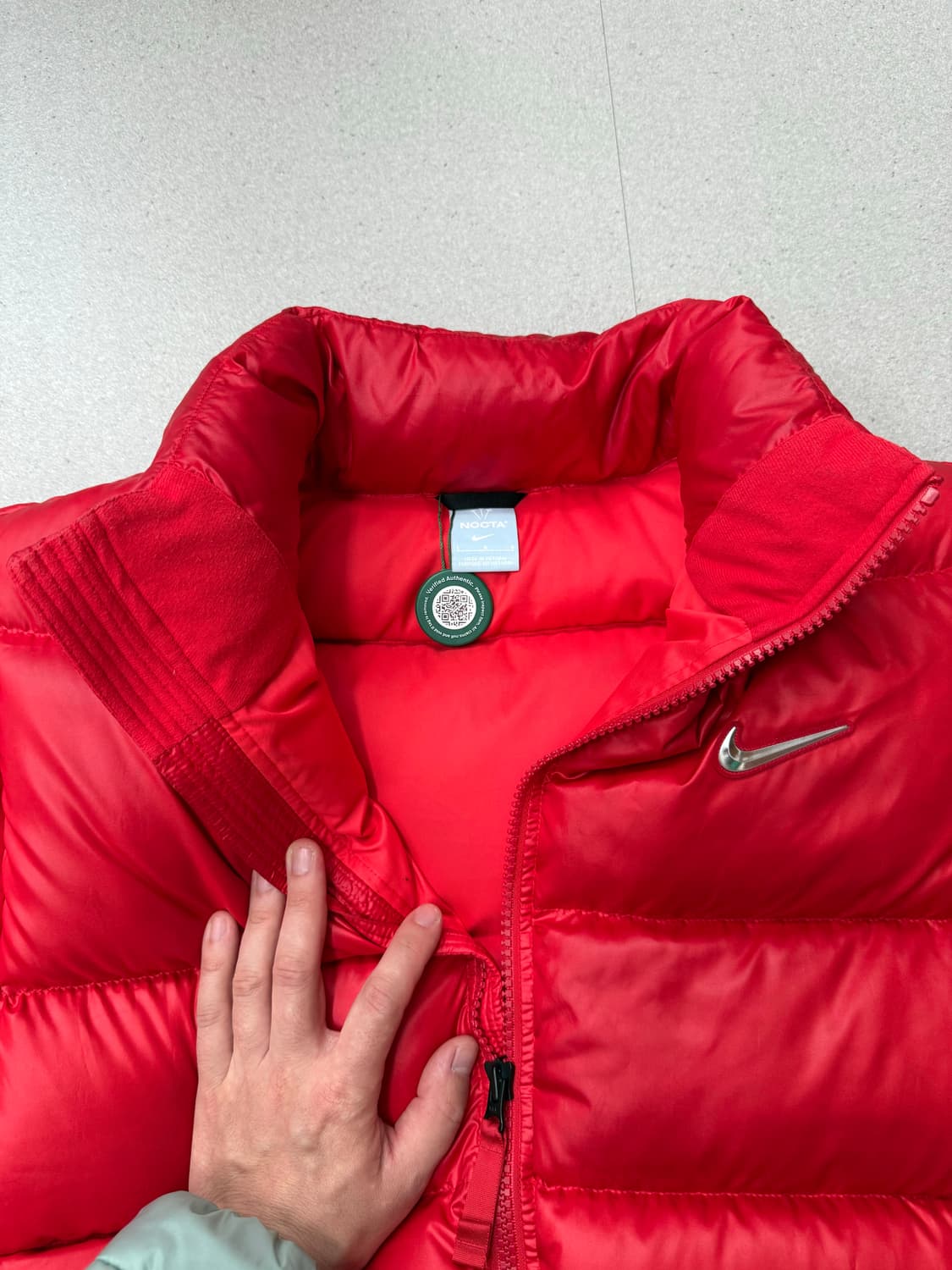 나이키 드레이크 녹타 패딩 레드 US L 상품이미지2