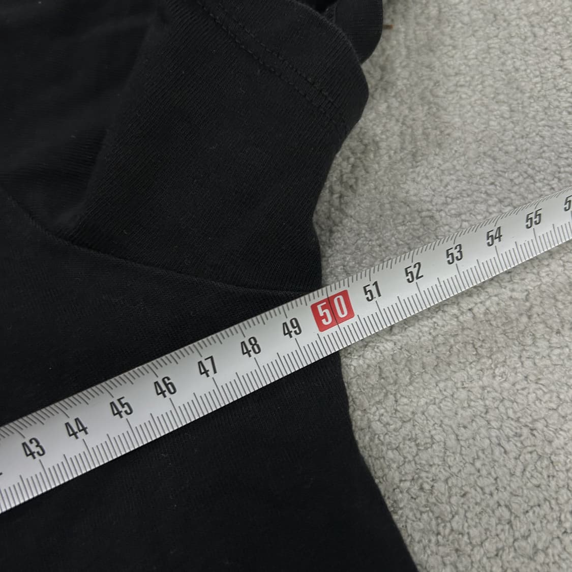 무스너클 로고 블랙 반팔 티셔츠 S 상품이미지5