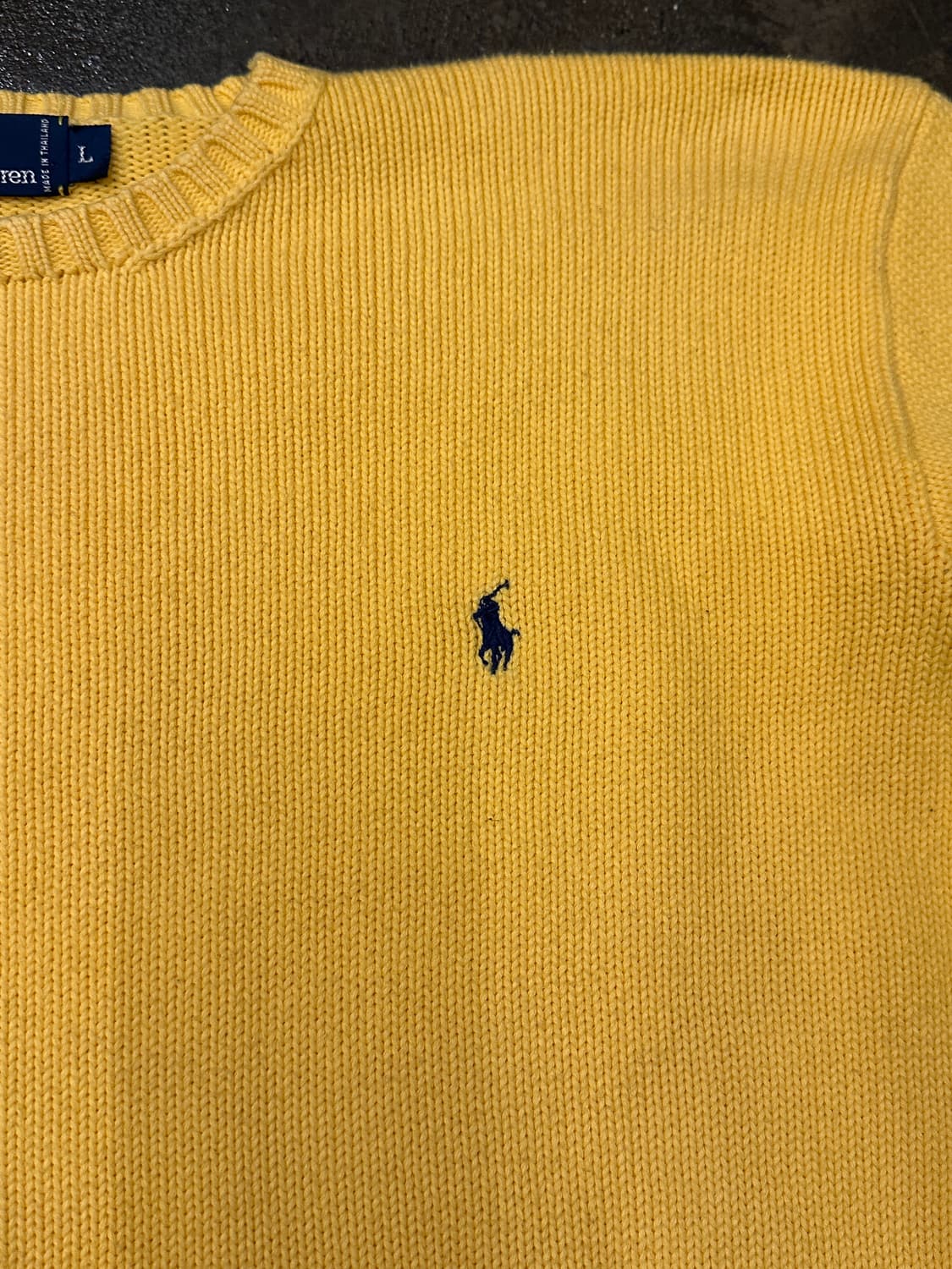 폴로 랄프로렌 코튼니트 L 상품이미지3