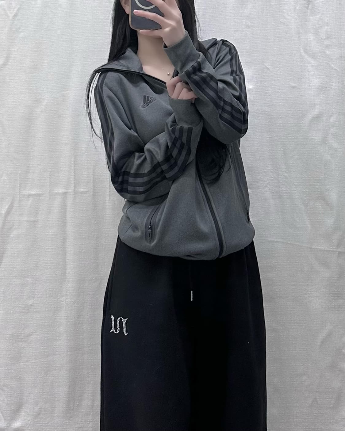 아디다스 그레이 트랙탑 져지 상품이미지2