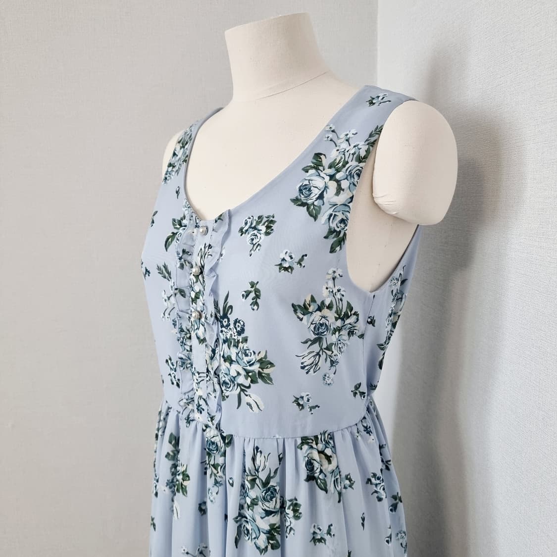 엑시즈팜 원피스 (55-66) 라벤더스카이블루 (새상품) 상품이미지2