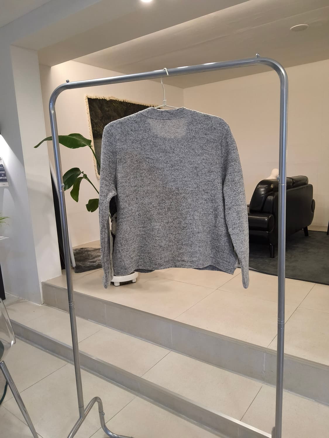 양패턴 니트 가디건 상품이미지4