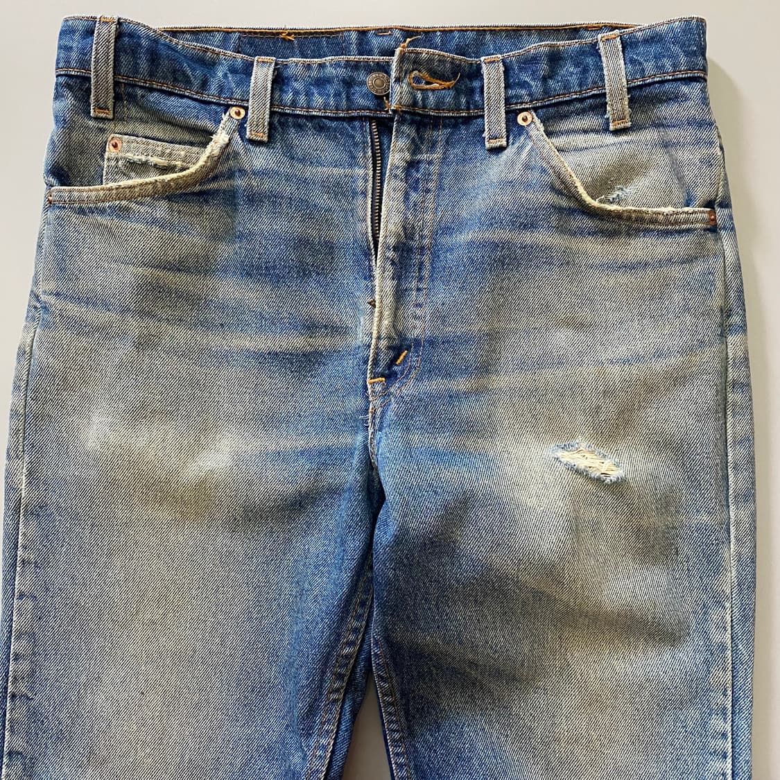 (33x30)94s 리바이스 517 오렌지탭 데님청바지 상품이미지2