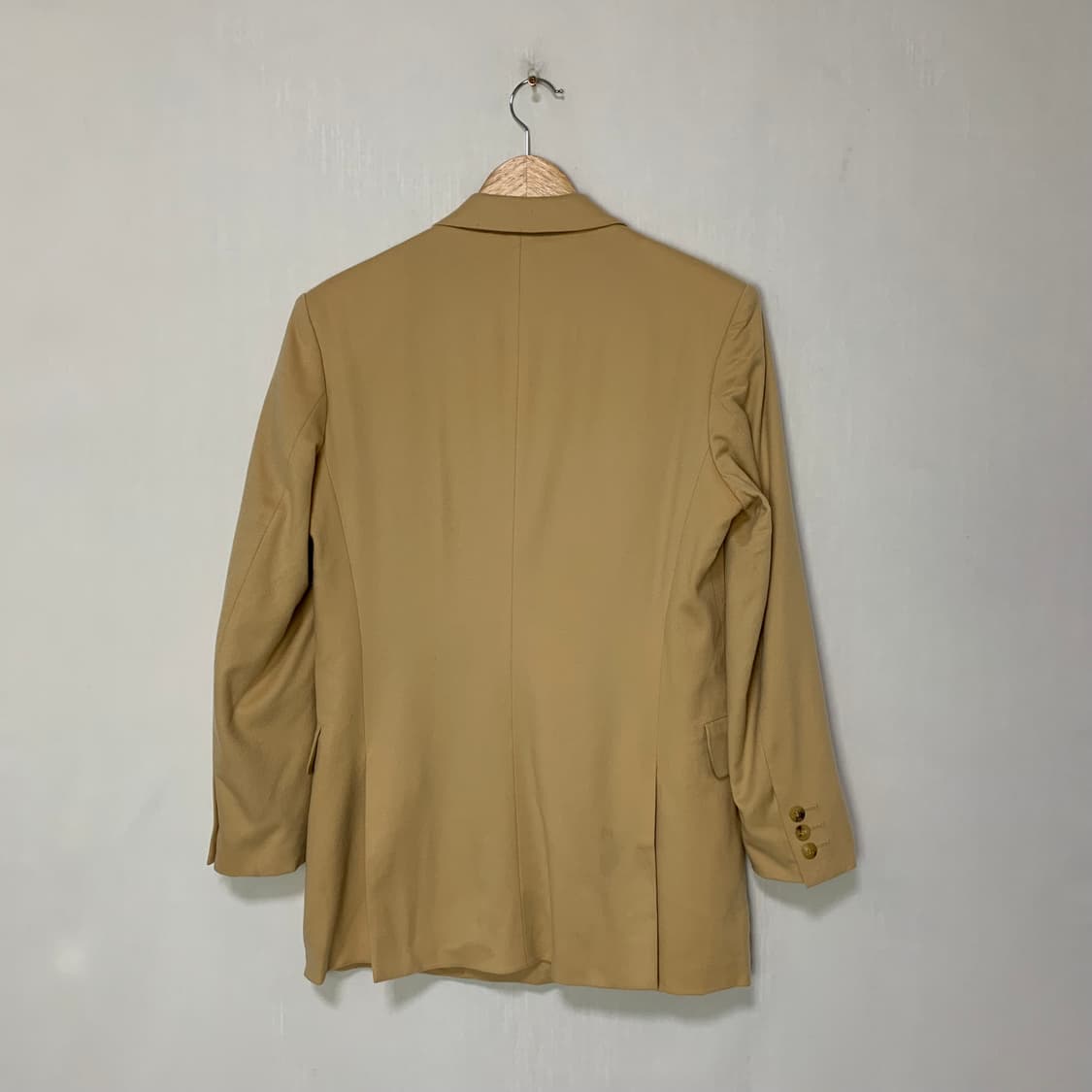 발리 로로피아나 빈티지 더블 버튼 자켓 숏코트 베이지 상품이미지4