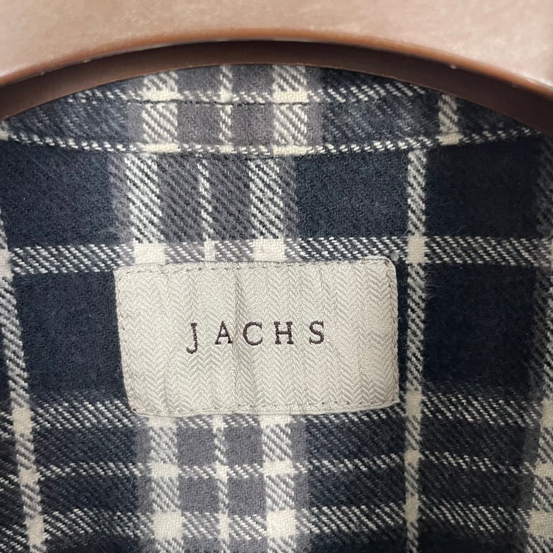 JACHS 플란넬 체크셔츠  상품이미지3