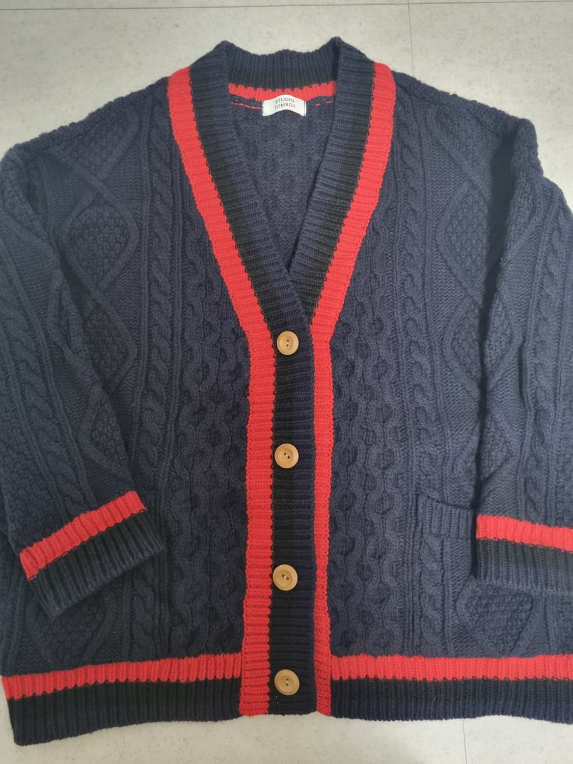 스튜디오 톰보이 가디건(임나영 착용) 상품이미지5