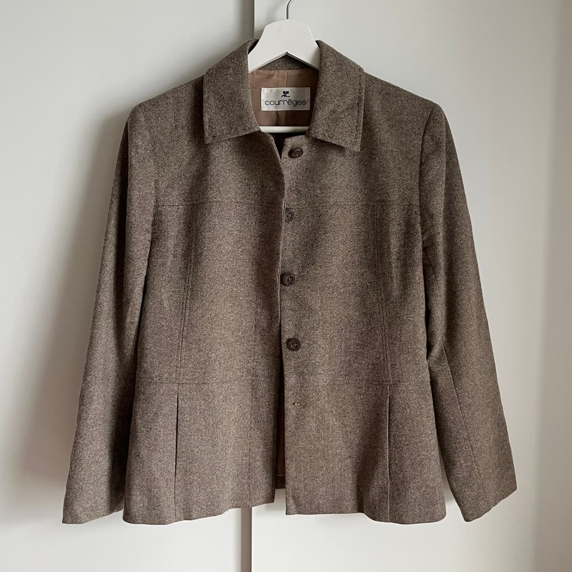 COURREGES 90's wool angora Jacket 상품이미지5