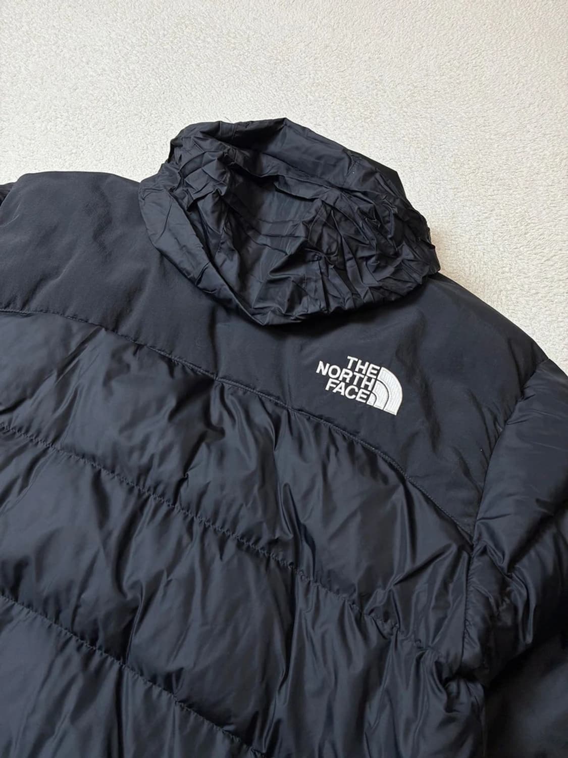 노스페이스 온볼 뉴퍼피 블랙 눕시 패딩 PN7839 상품이미지5