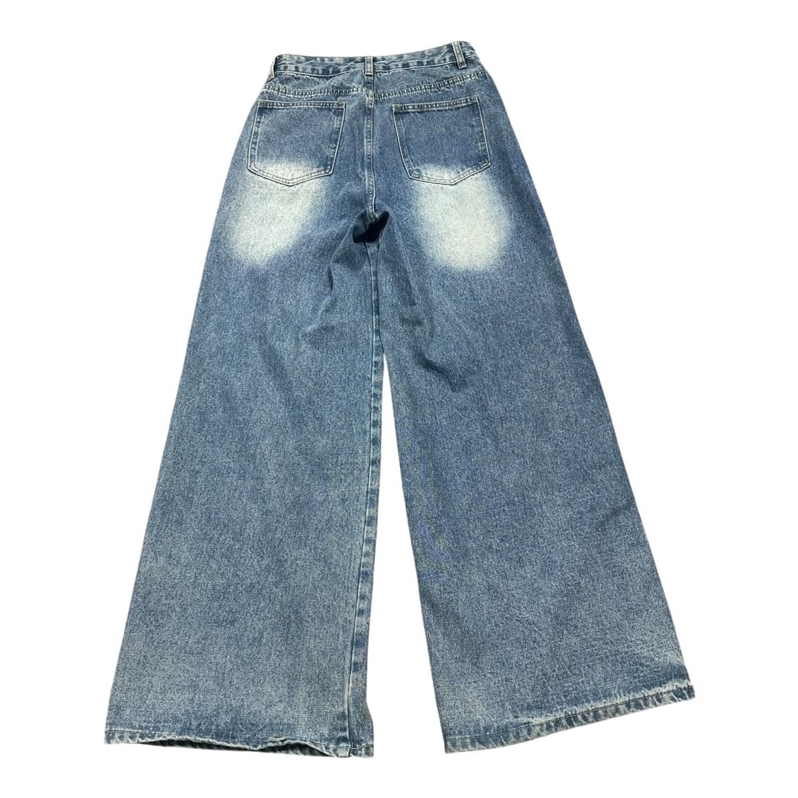 ✨ (바배) 빈티지 언발란스 하프 랩 데님 팬츠  상품이미지2