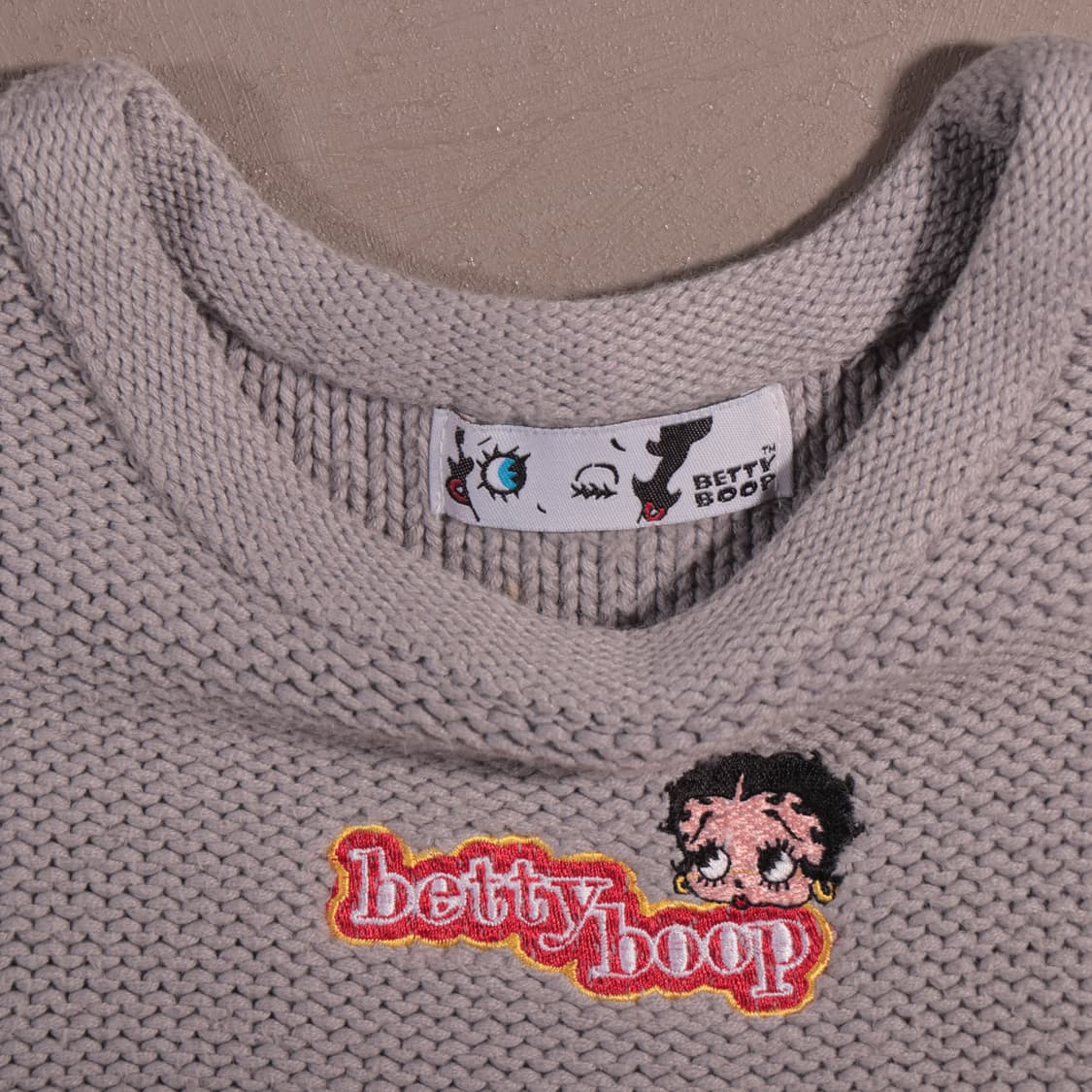 BETTY BOOP KNIT TOP 상품이미지3