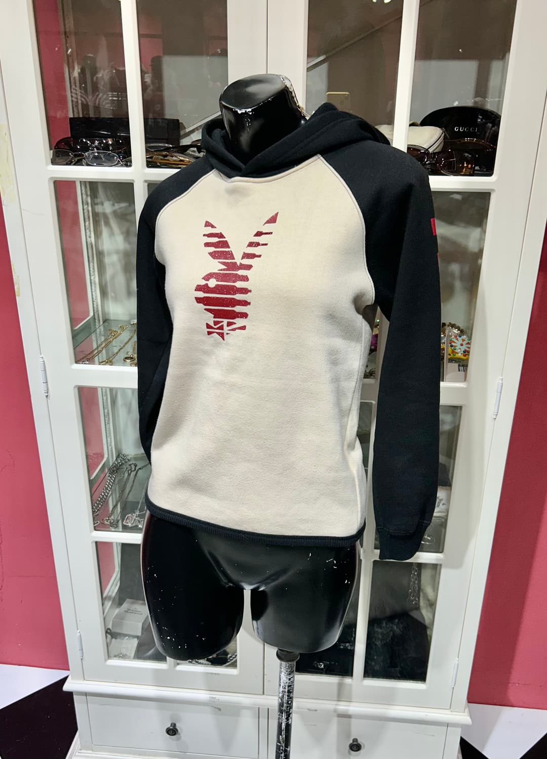 playboy hoodie 플레이보이 로고 디자인 후드티 상품이미지1