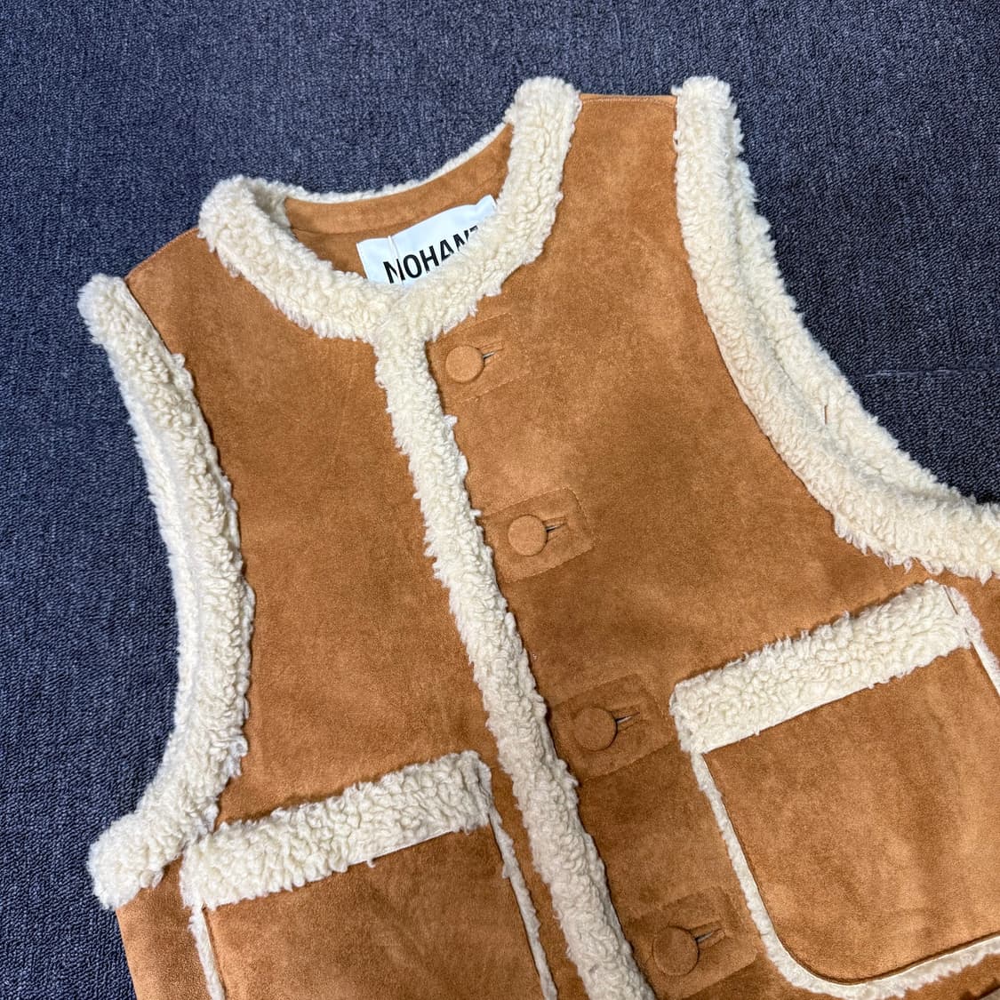 NOHANT 노앙 스웨이드 무스탕 베스트 상품이미지2