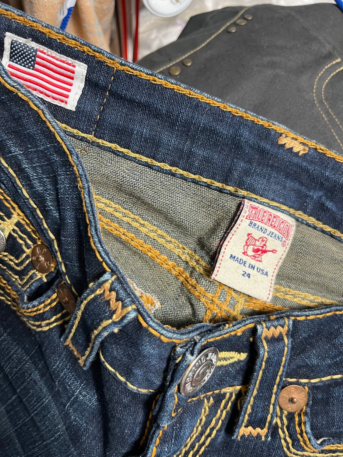 트루릴리전 부츠컷 데님 팬츠 24 상품이미지2