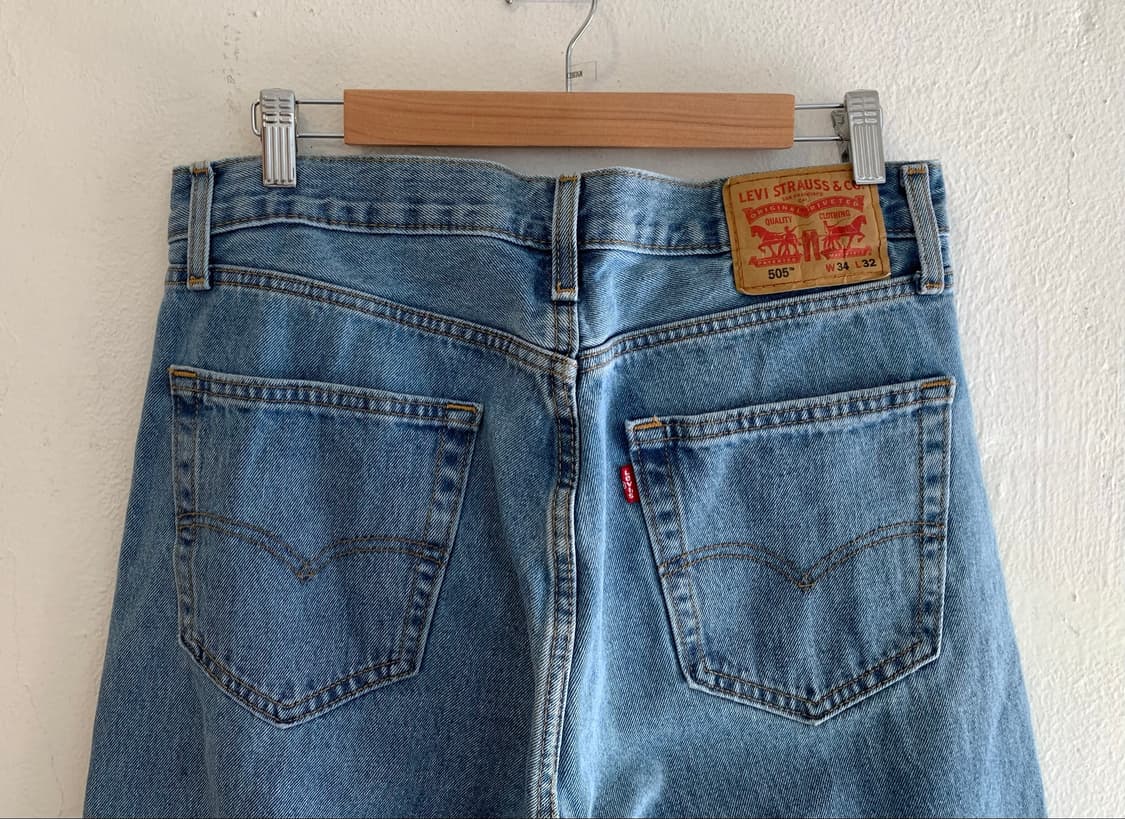 Levi’s 505 중청 w34 상품이미지4