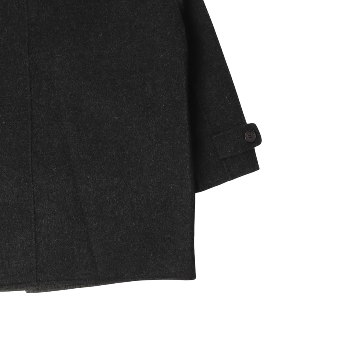 입생로랑 뿌르 옴므 챠콜 캐시미어 블렌드 울 하프 코트 상품이미지6