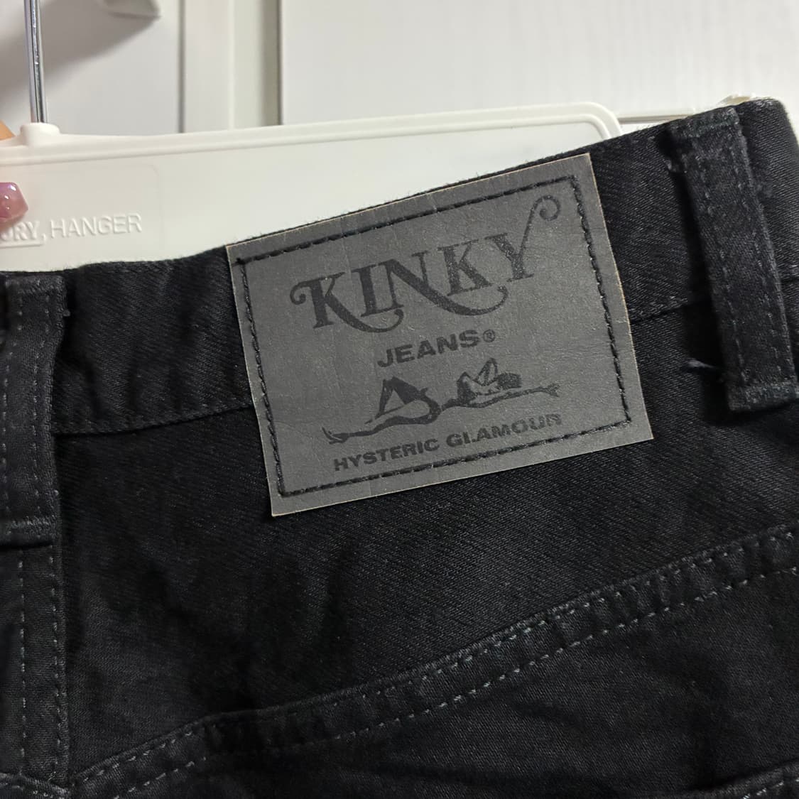 히스테릭글래머 스네이크진 부츠컷 상품이미지2