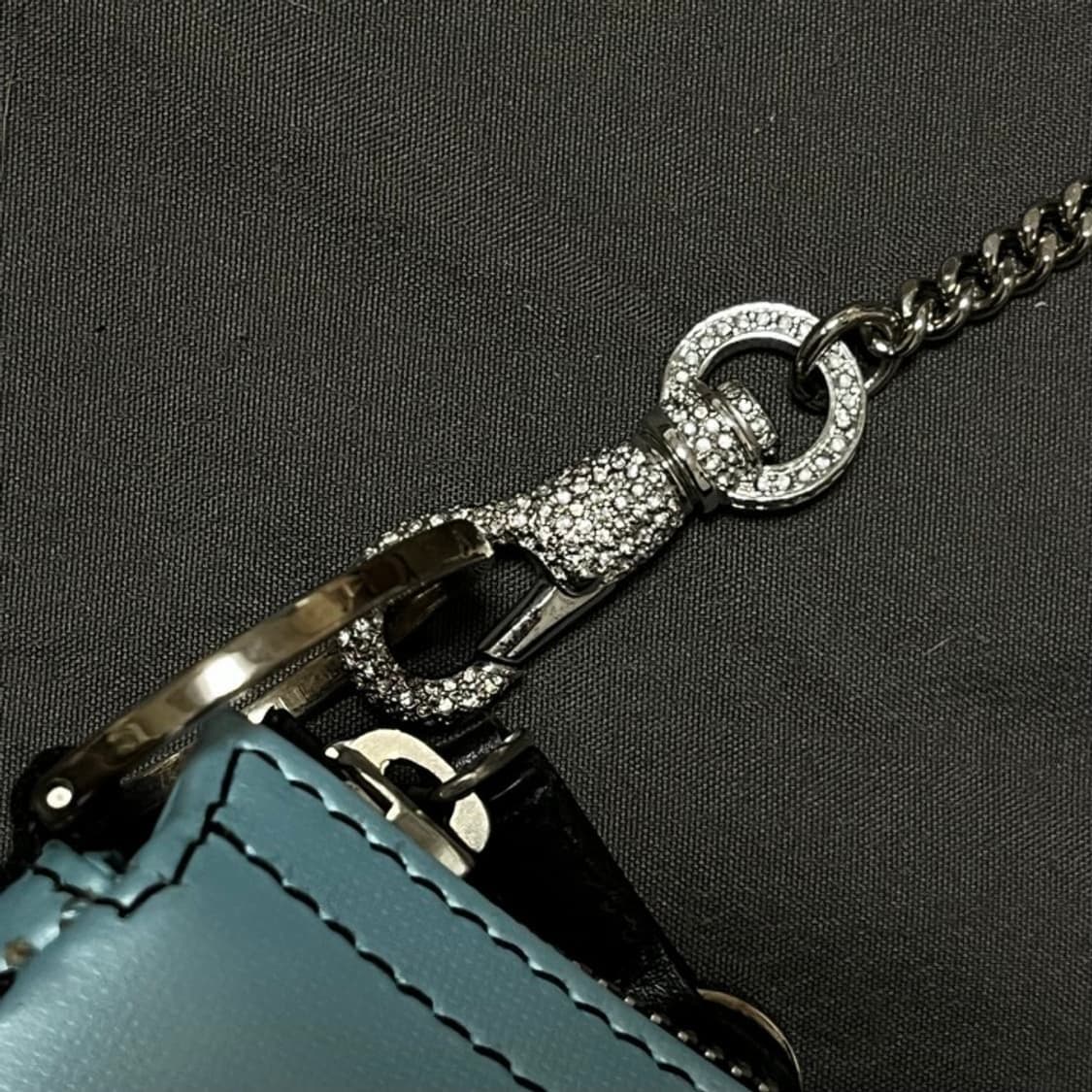 디올 하드코어 크리스탈 미니백. 빈티지 y2k 피어싱 펑크 상품이미지7