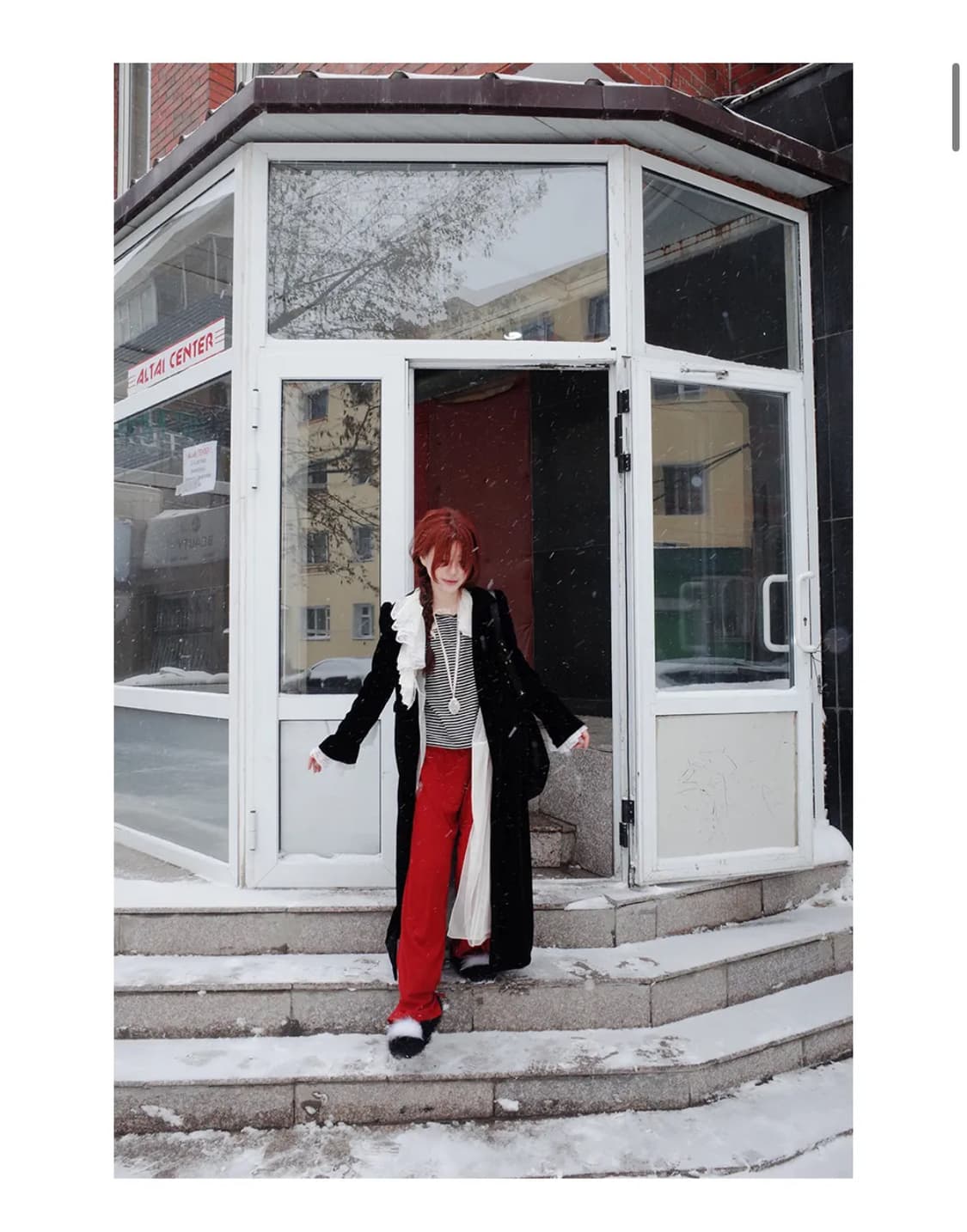 프레클 wool knit tie-hem Pants 상품이미지1