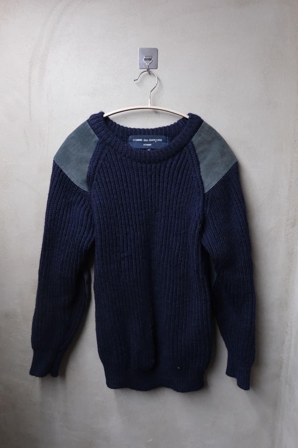 Comme des garcons homme 패치 니트 s 상품이미지1