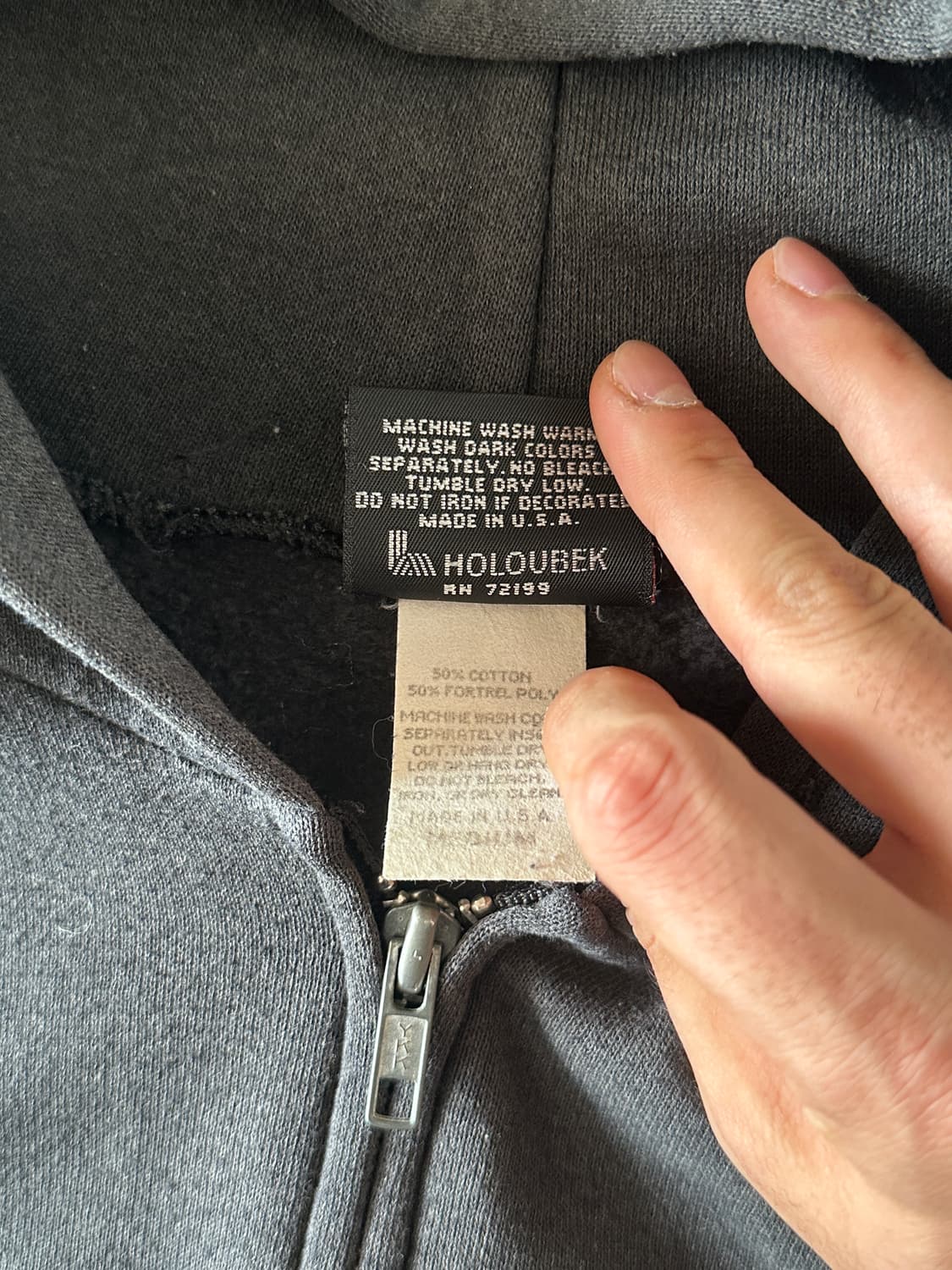 Harley-Davidson 로고 집업 후드 상품이미지5