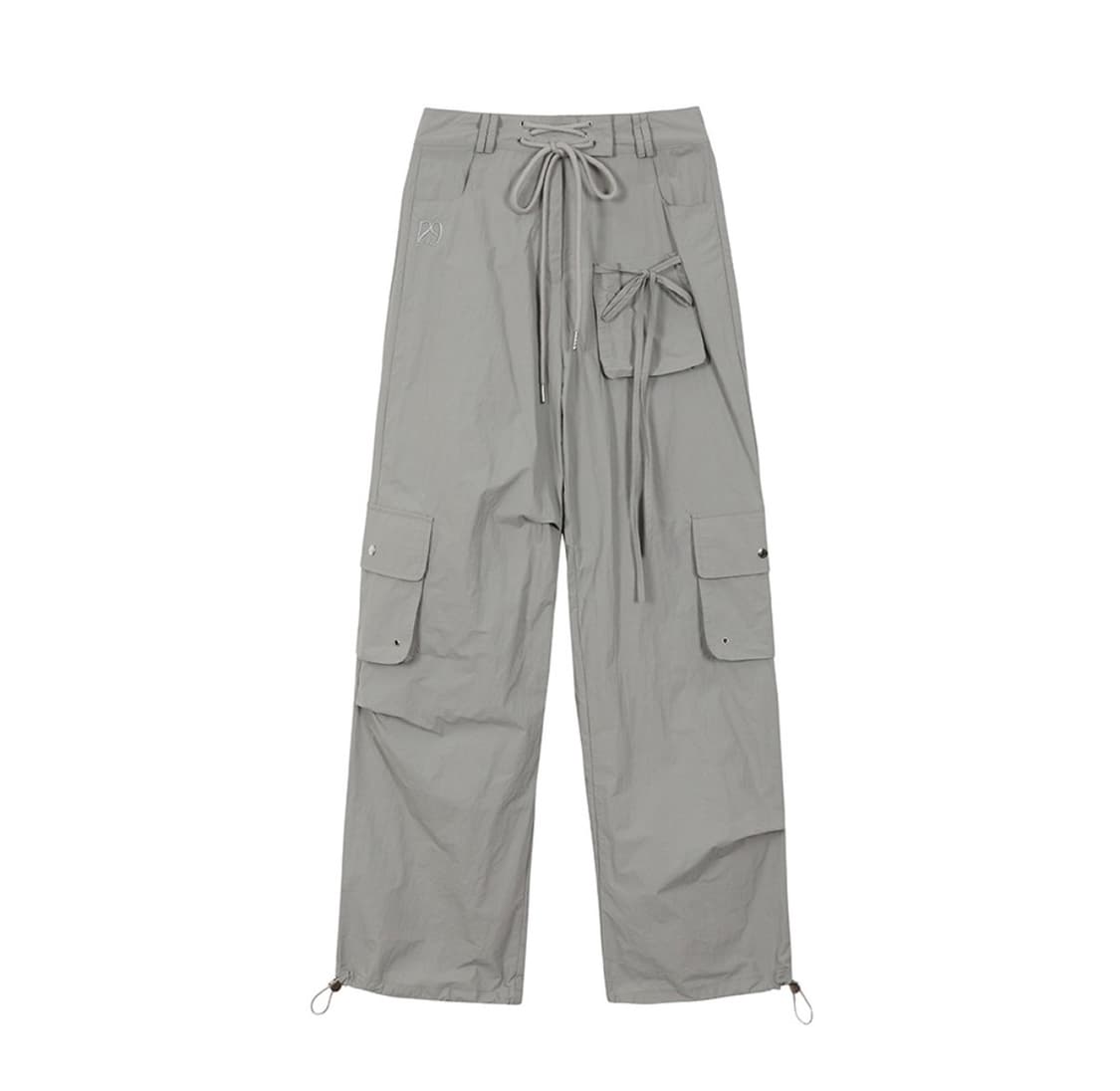 일리고 나일론 스트링 카고 팬츠 그레이 상품이미지4