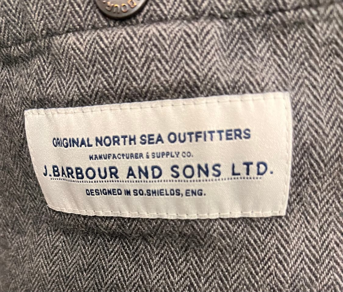 바버 왁스 자켓 네이비 M 상품이미지5