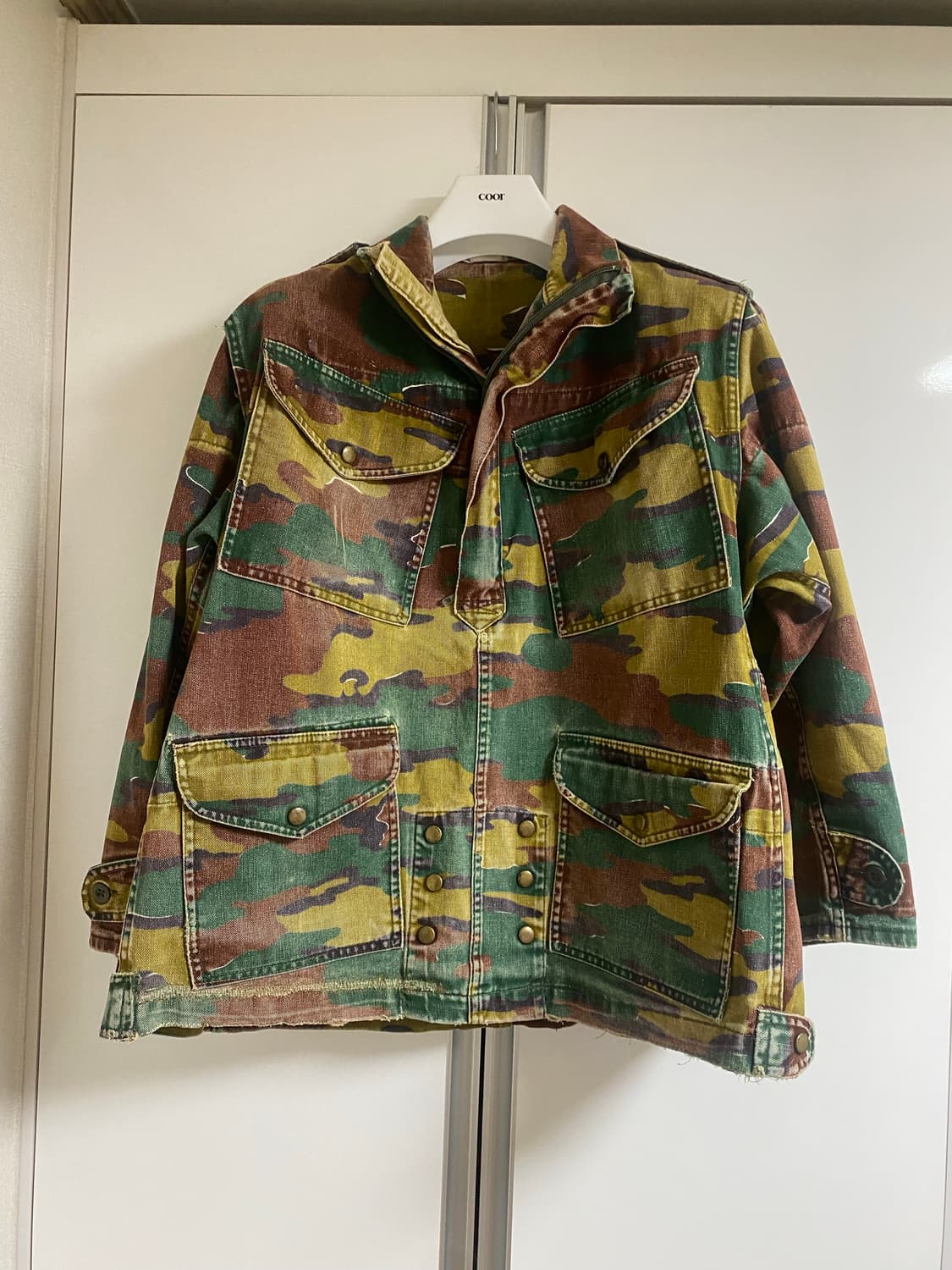70s 벨기에군 강습 자켓 상품이미지2