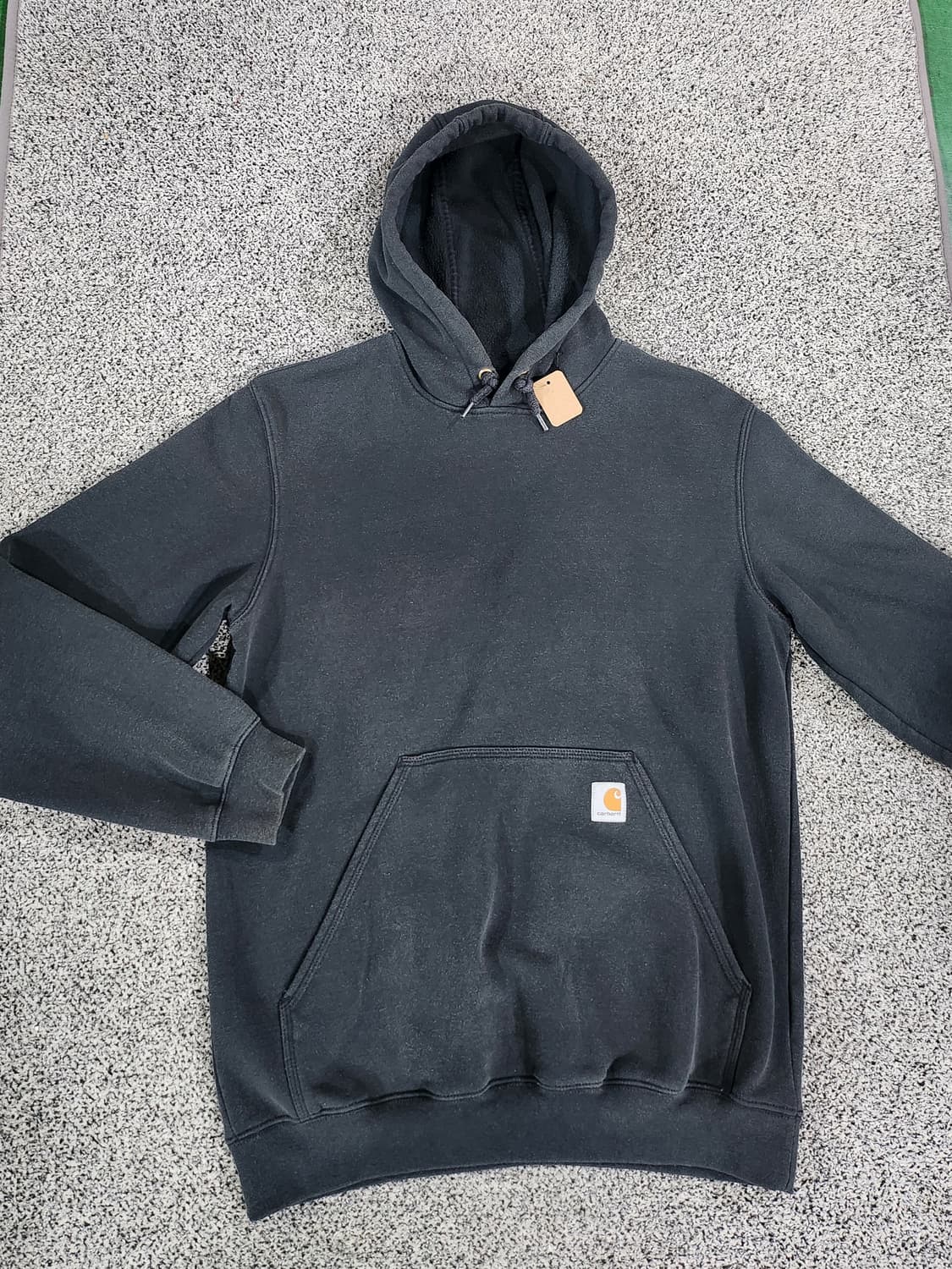 칼하트(Carhartt) 블랙 후드 티셔츠 상품이미지2