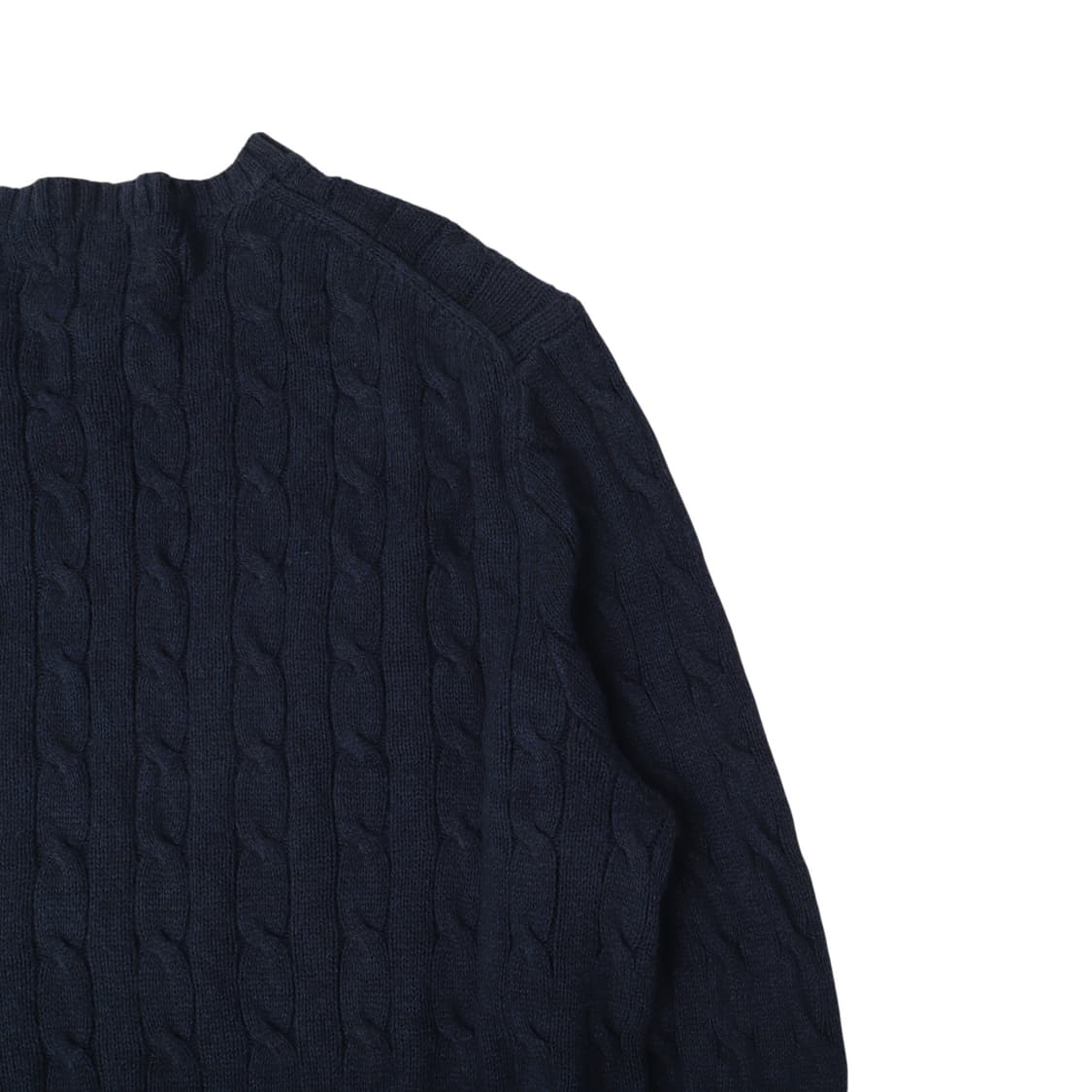 폴로 랄프로렌 네이비 케이블 니트 스웨터 상품이미지5