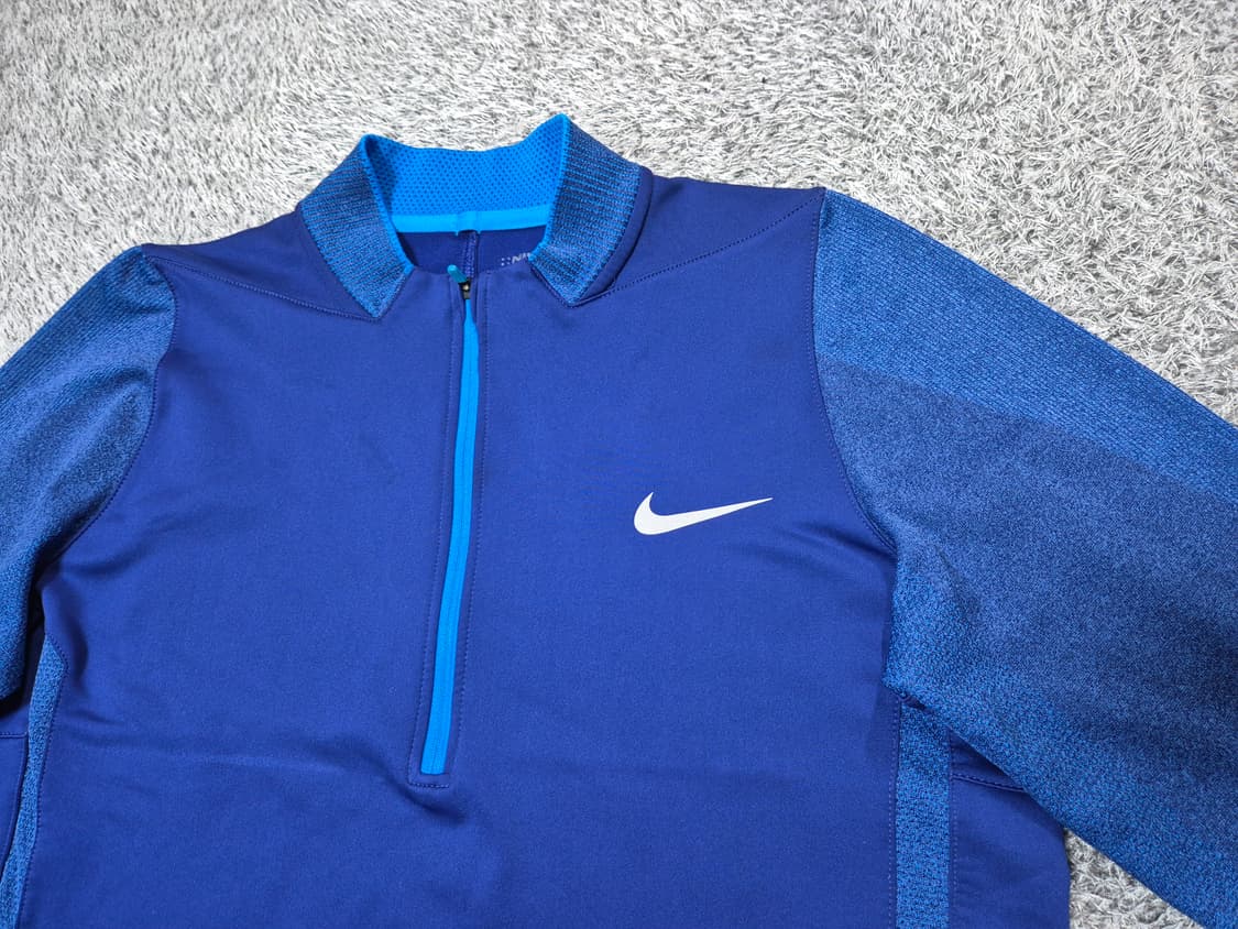 나이키 골프 남성 기모 하프집업 셔츠 L 상품이미지2