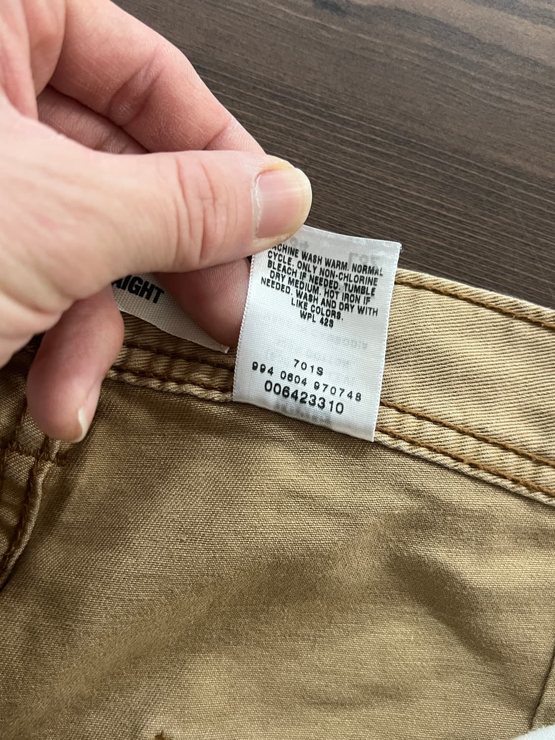 00s Levis 리바이스 루즈 스트레이트 카고 팬츠 상품이미지9