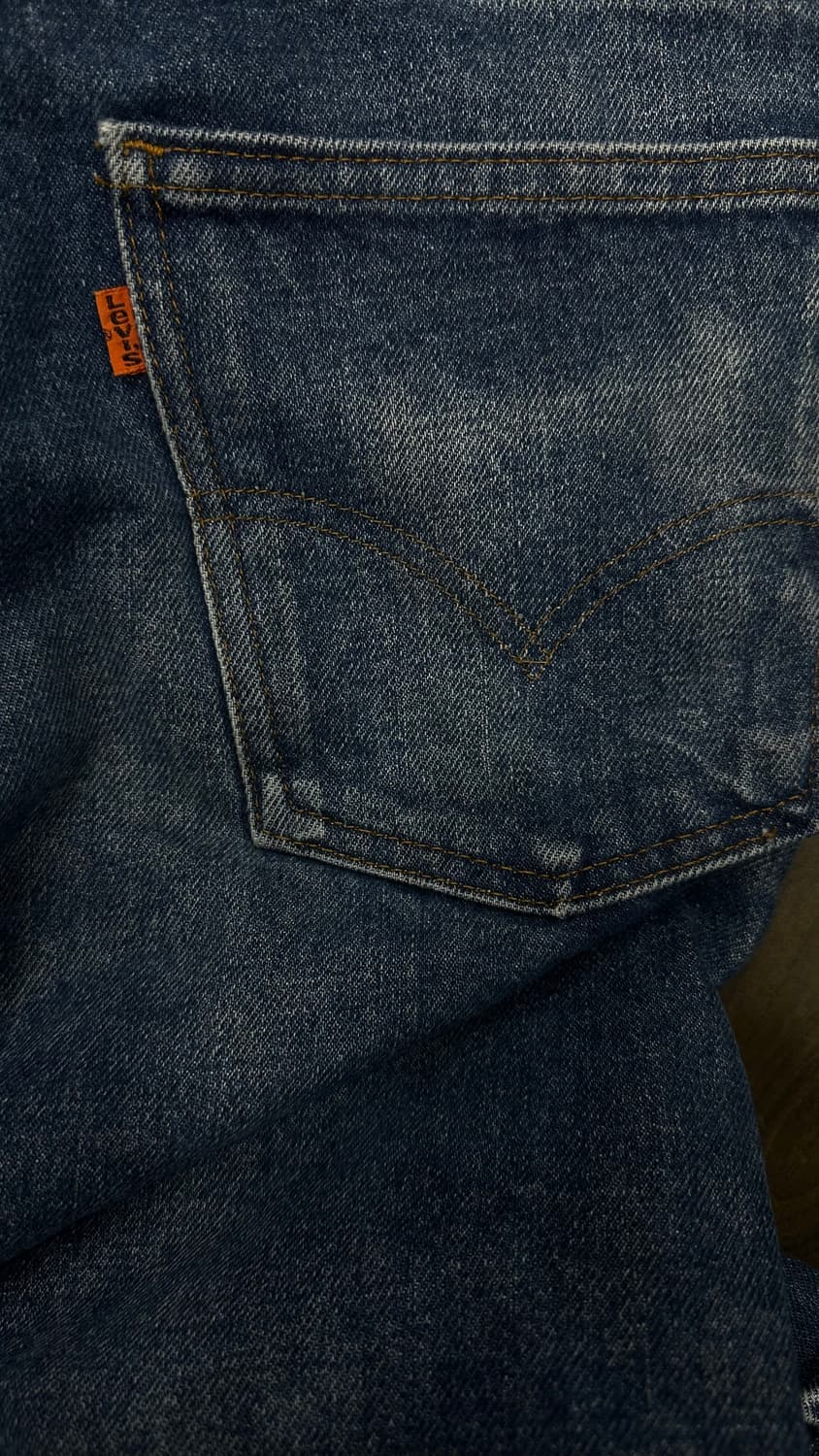 80s  u.s.a 리바이스517. 25-26사이즈 오렌지탭 상품이미지8