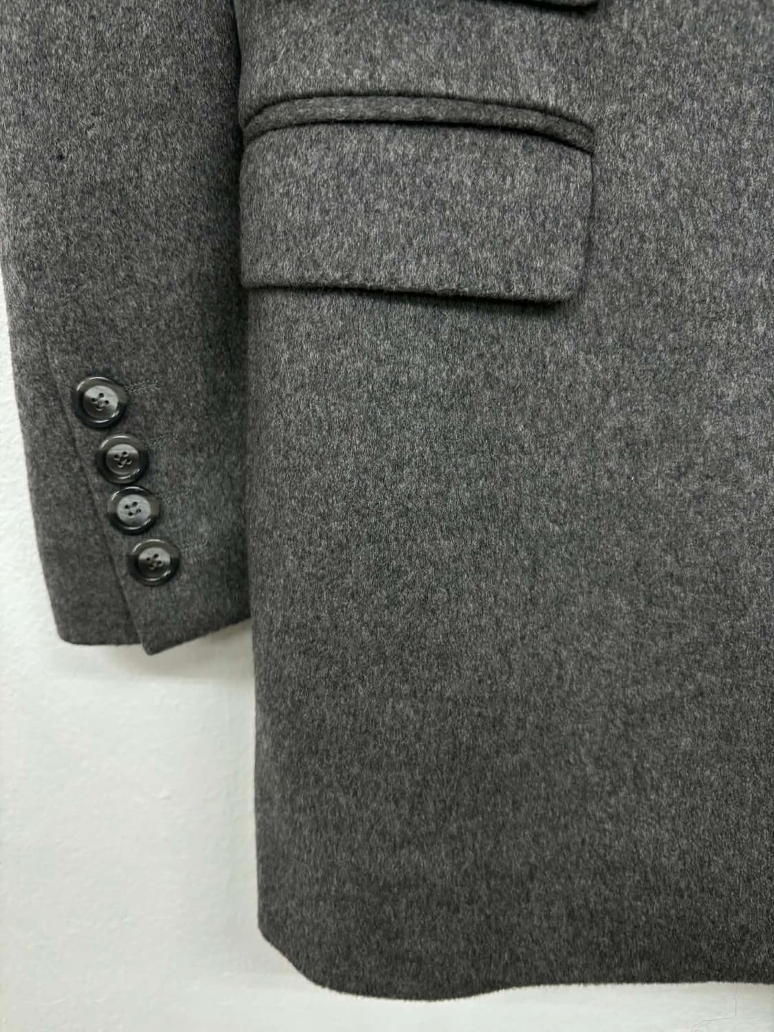 [40] Cantarelli 칸타렐리 캐시미어 100% 울 3버튼 테일러 상품이미지7