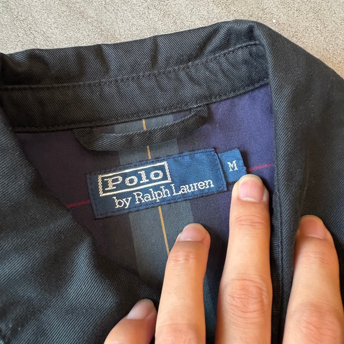 폴로 정품 블랙 스윙톱 자켓 상품이미지5