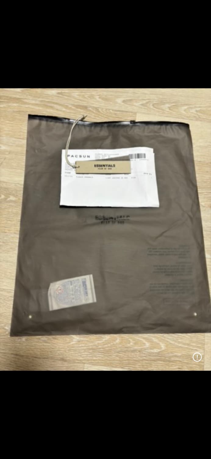 피어오브갓 에센셜 브러시드 후드 블랙 M 상품이미지5