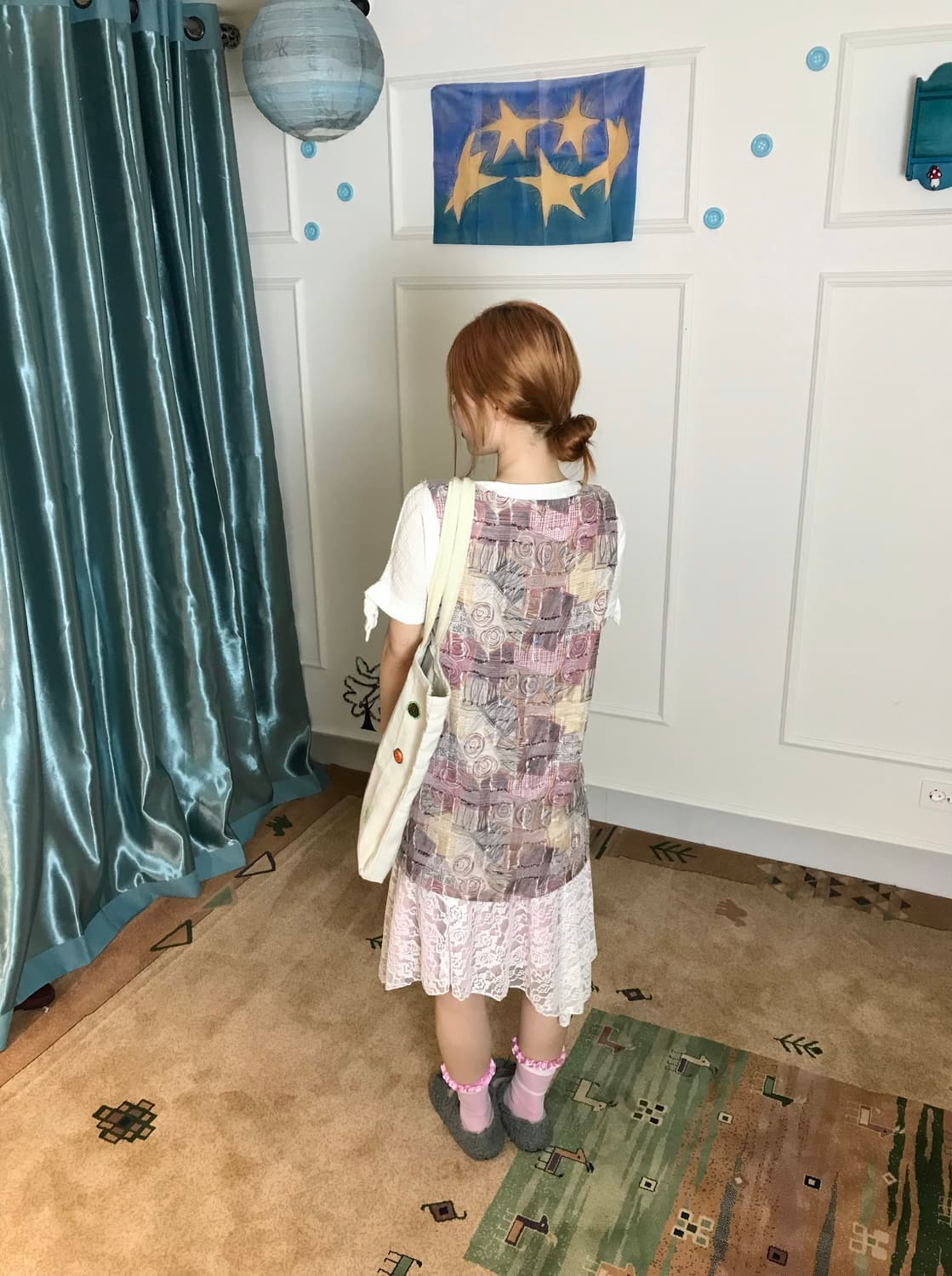 러블리한 솜사탕같고𓂃˖₊ 달달한 컵케크🧁 같기두한 코디셋𖧧 상품이미지3