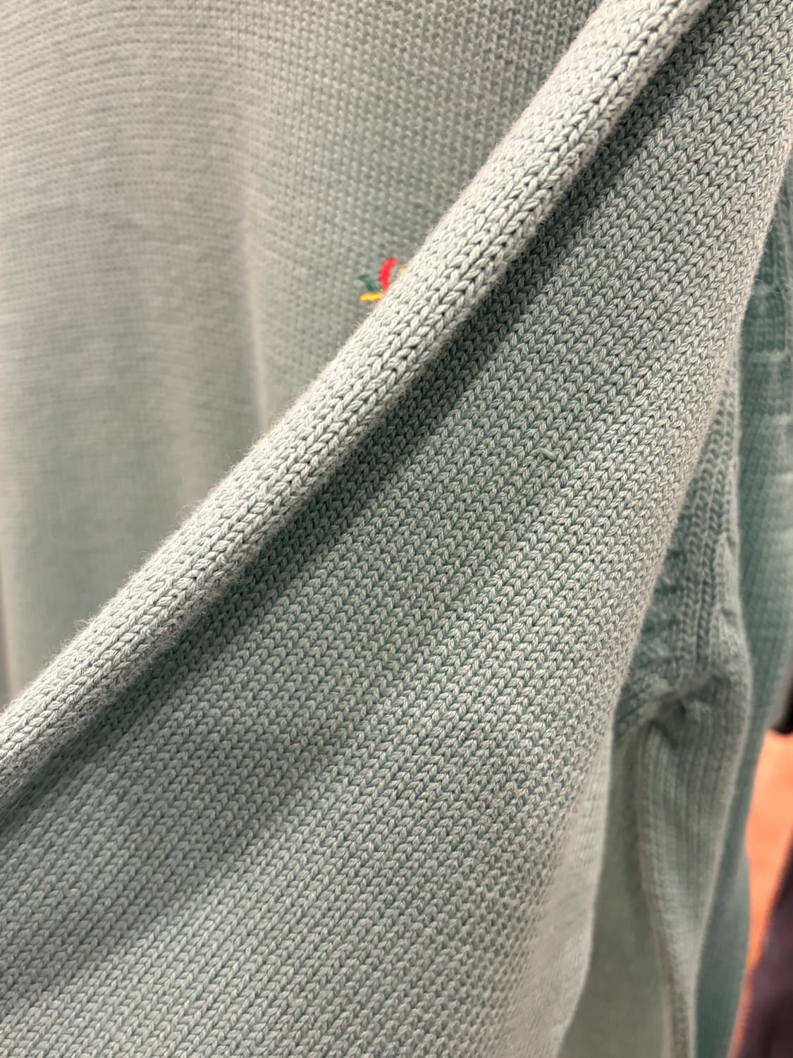 Benetton 베네통 립 코튼 니트 상품이미지7