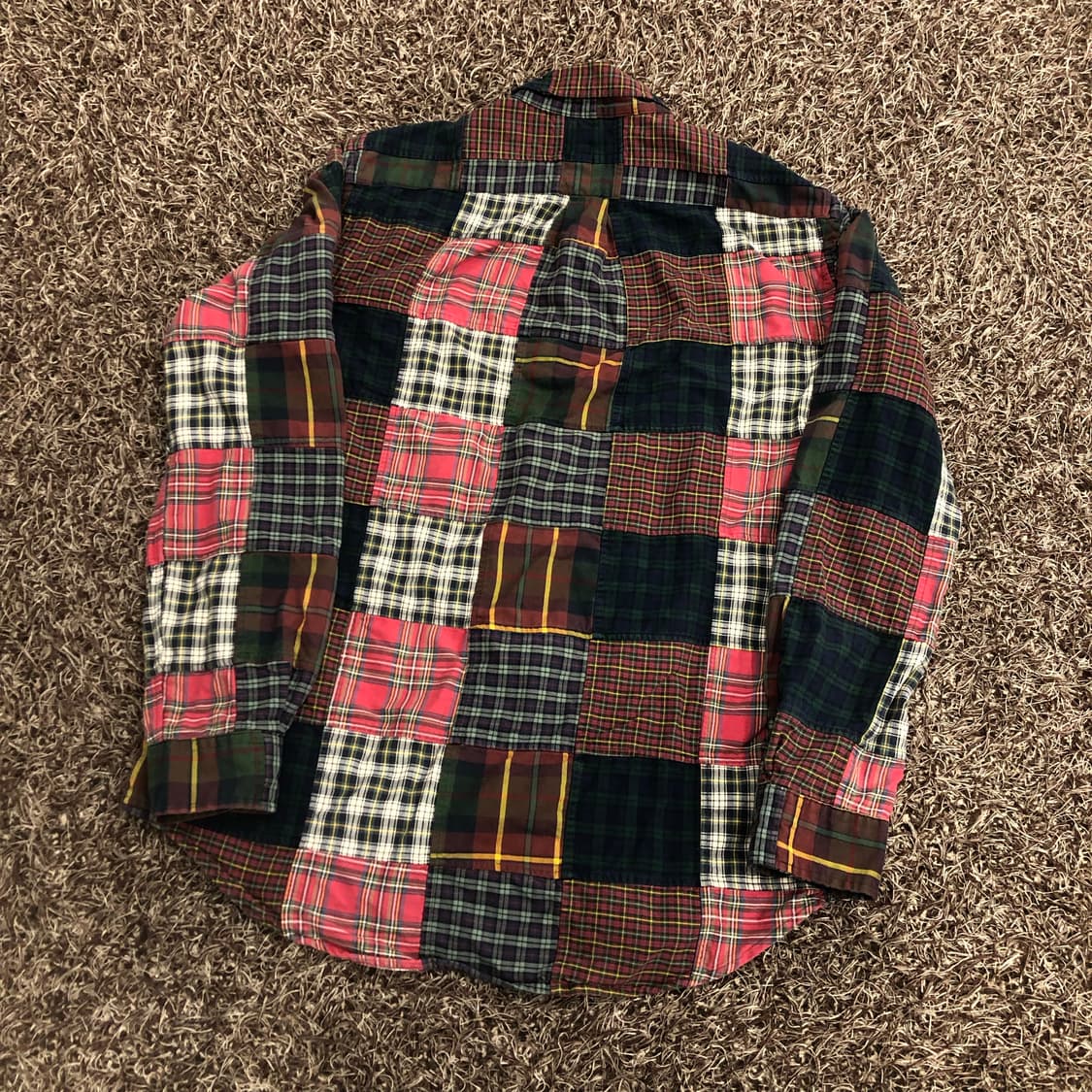 폴로 랄프로렌 패치워크 마드라스 셔츠 상품이미지4