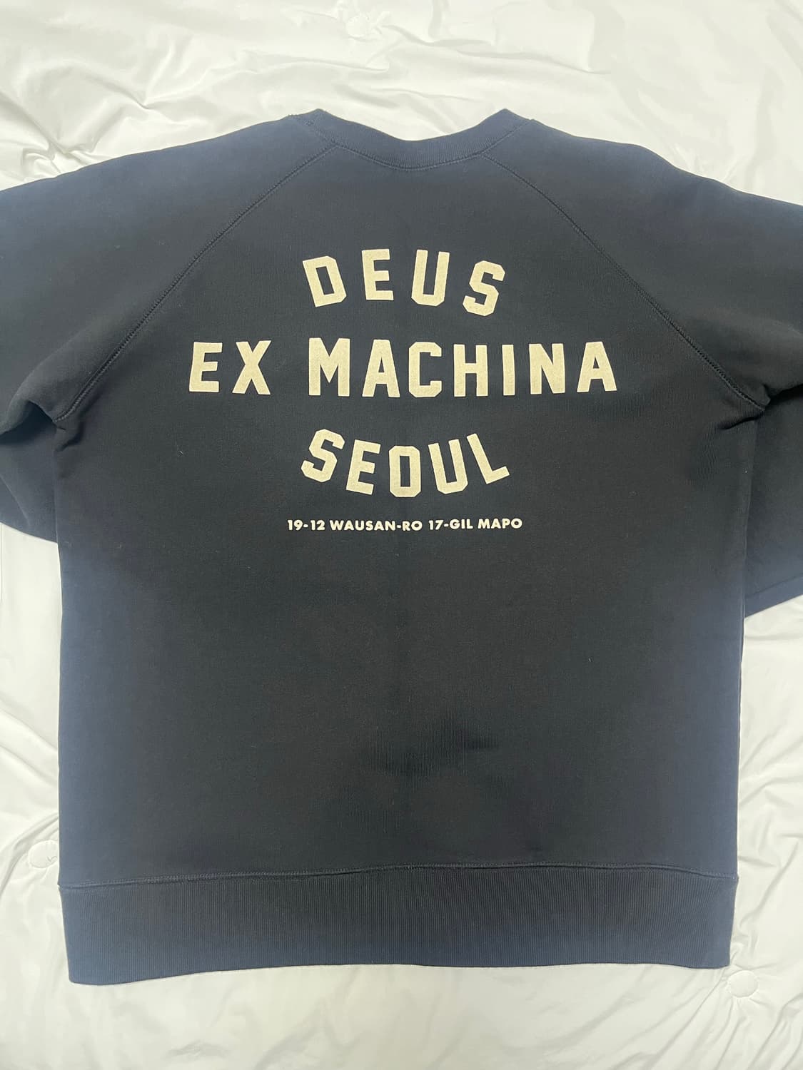 데우스 엑스 마키나 서울 맨투맨 M 블랙 상품이미지3