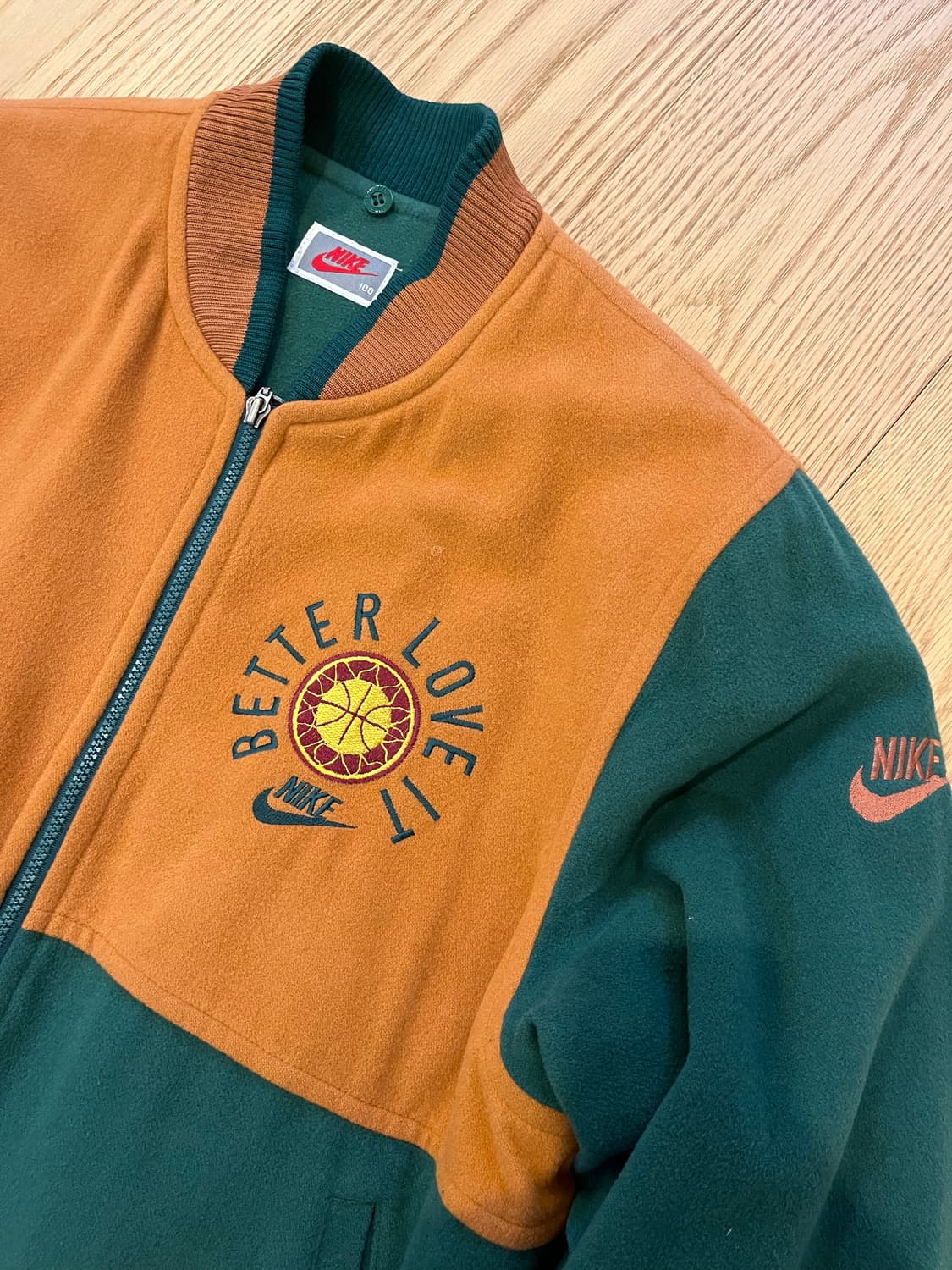 90s 나이키 울 바시티 자켓 상품이미지3