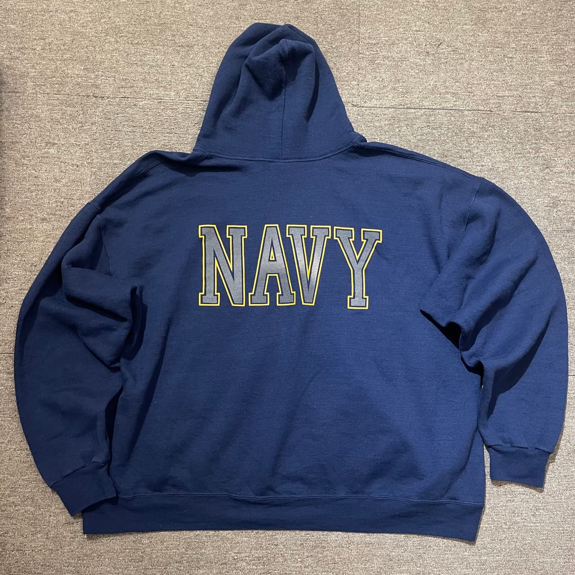 (2XL) USA Soffe NAVY 밀리터리 미해군 후드티  상품이미지2