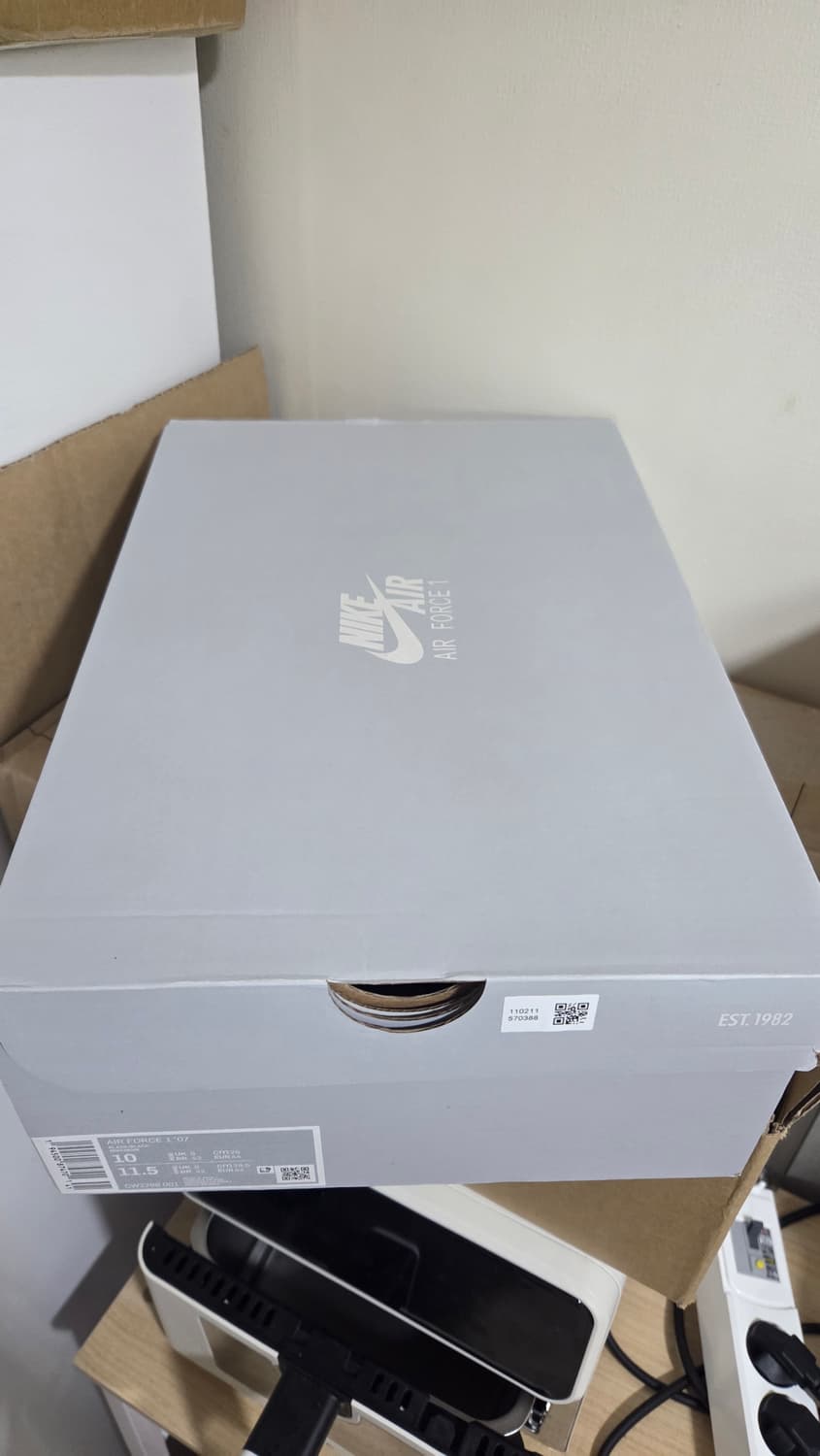 280) 나이키 에어포스 1 로우 트리플블랙 상품이미지9