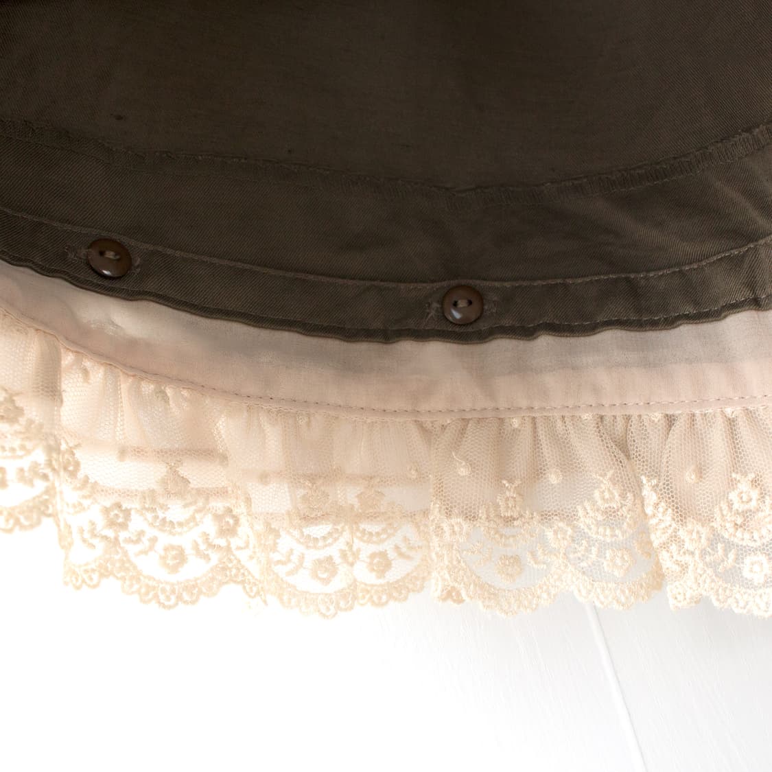 Japanese Designer 올리브 레이스 팬츠♥  상품이미지7