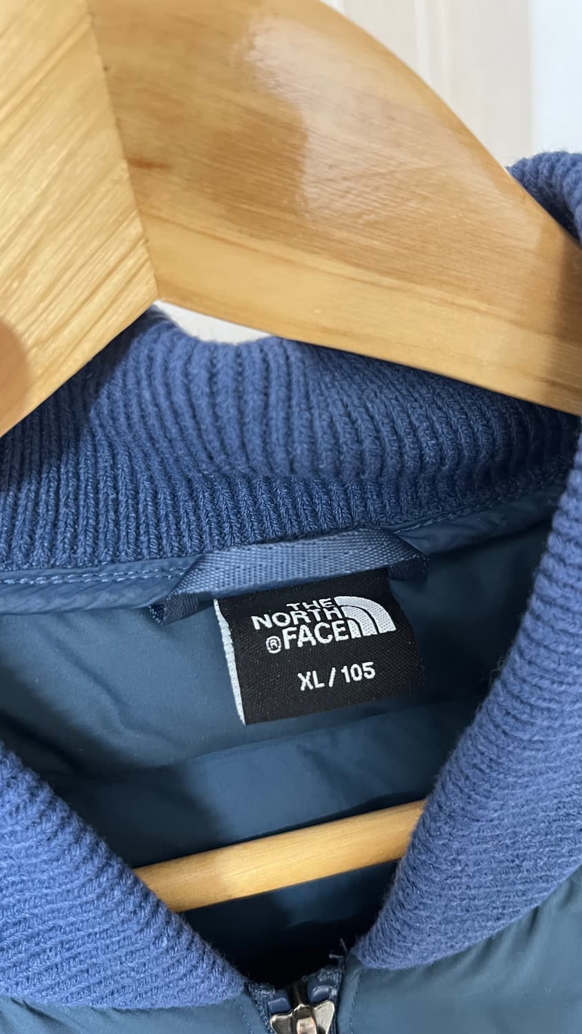 노스페이스 패딩 니트 블루종 XL 상품이미지5