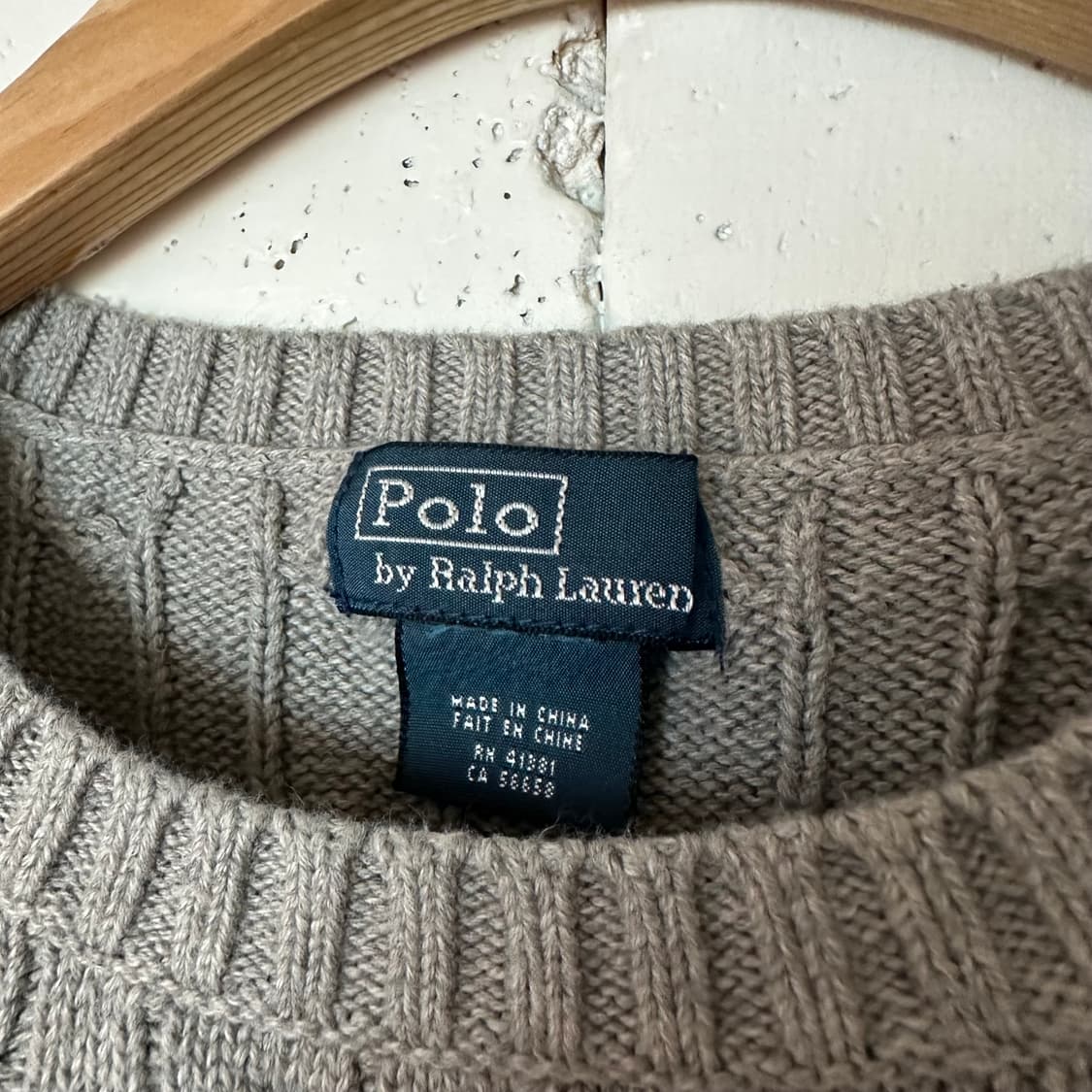 우먼M 폴로 랄프로렌 코튼 니트 상품이미지3