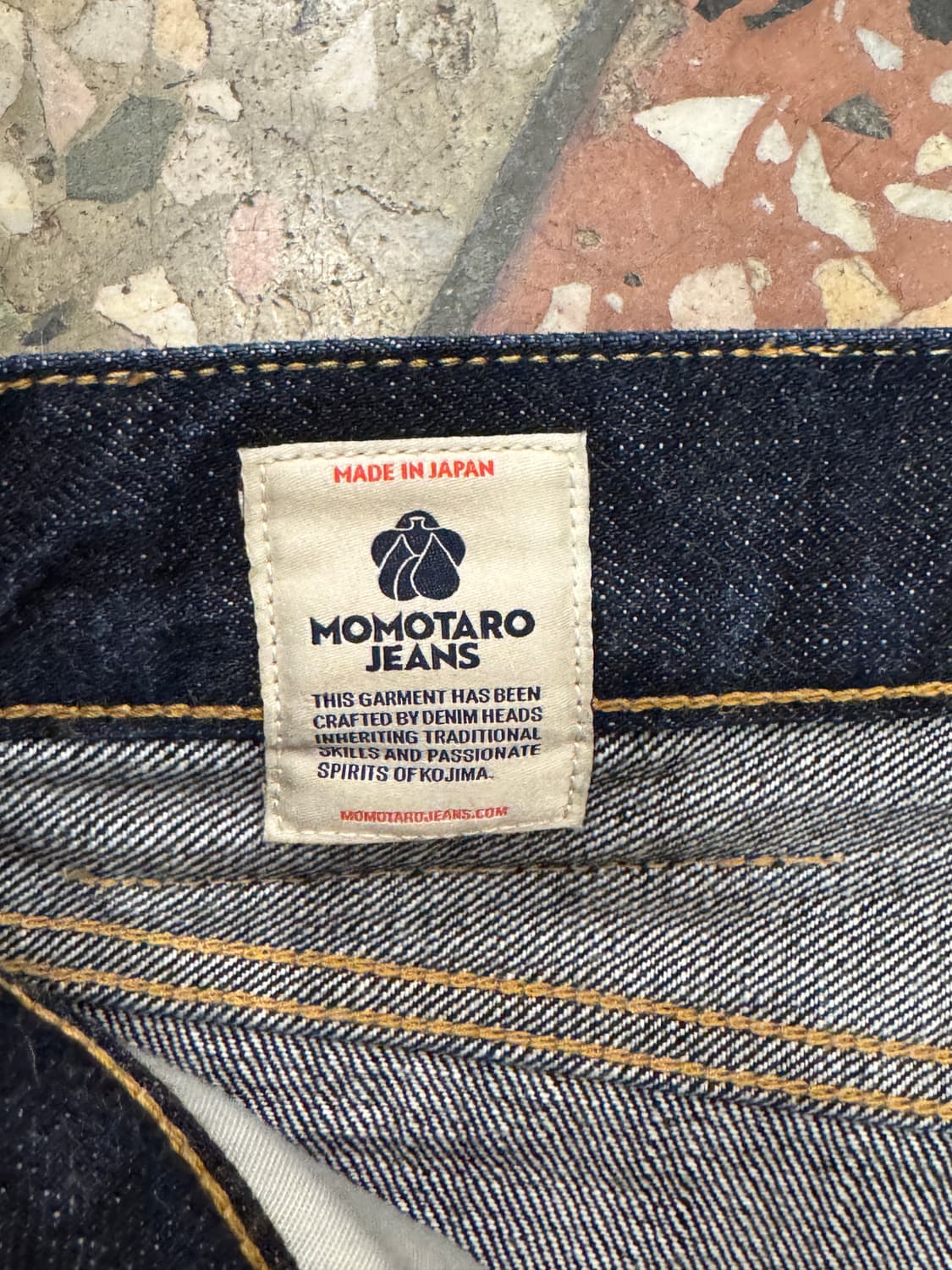 모모타로진 1010 스트레이트 데님 (36) 상품이미지8