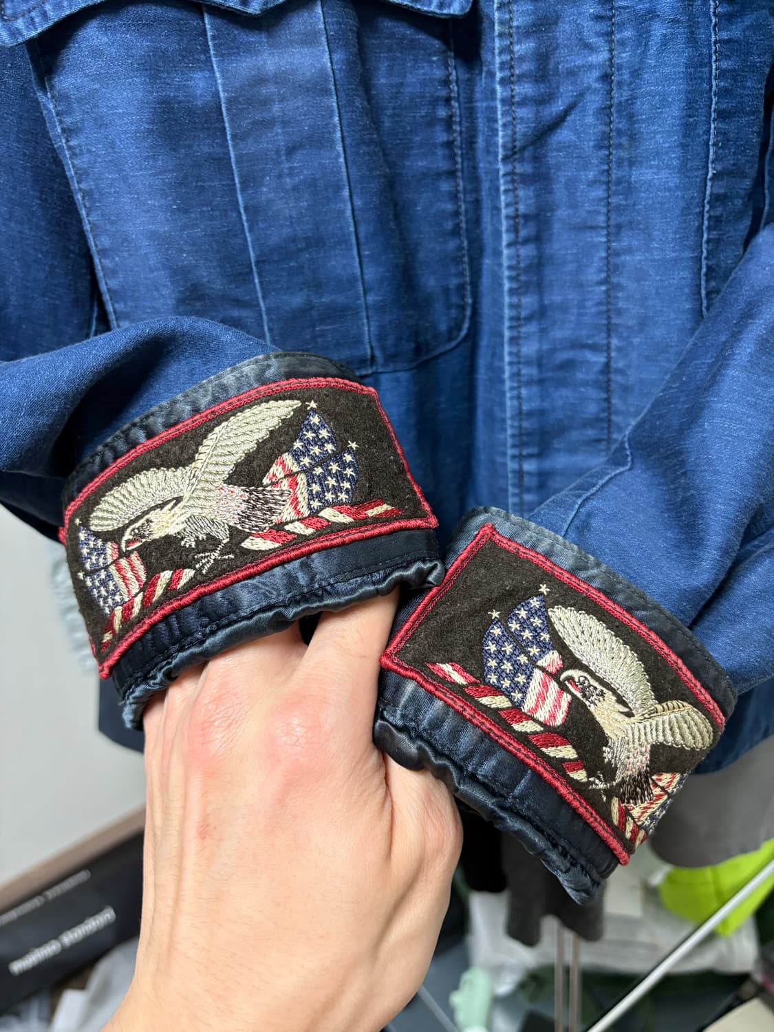 RRL 더블알엘 인디고 수베니어 자켓 L 상품이미지4