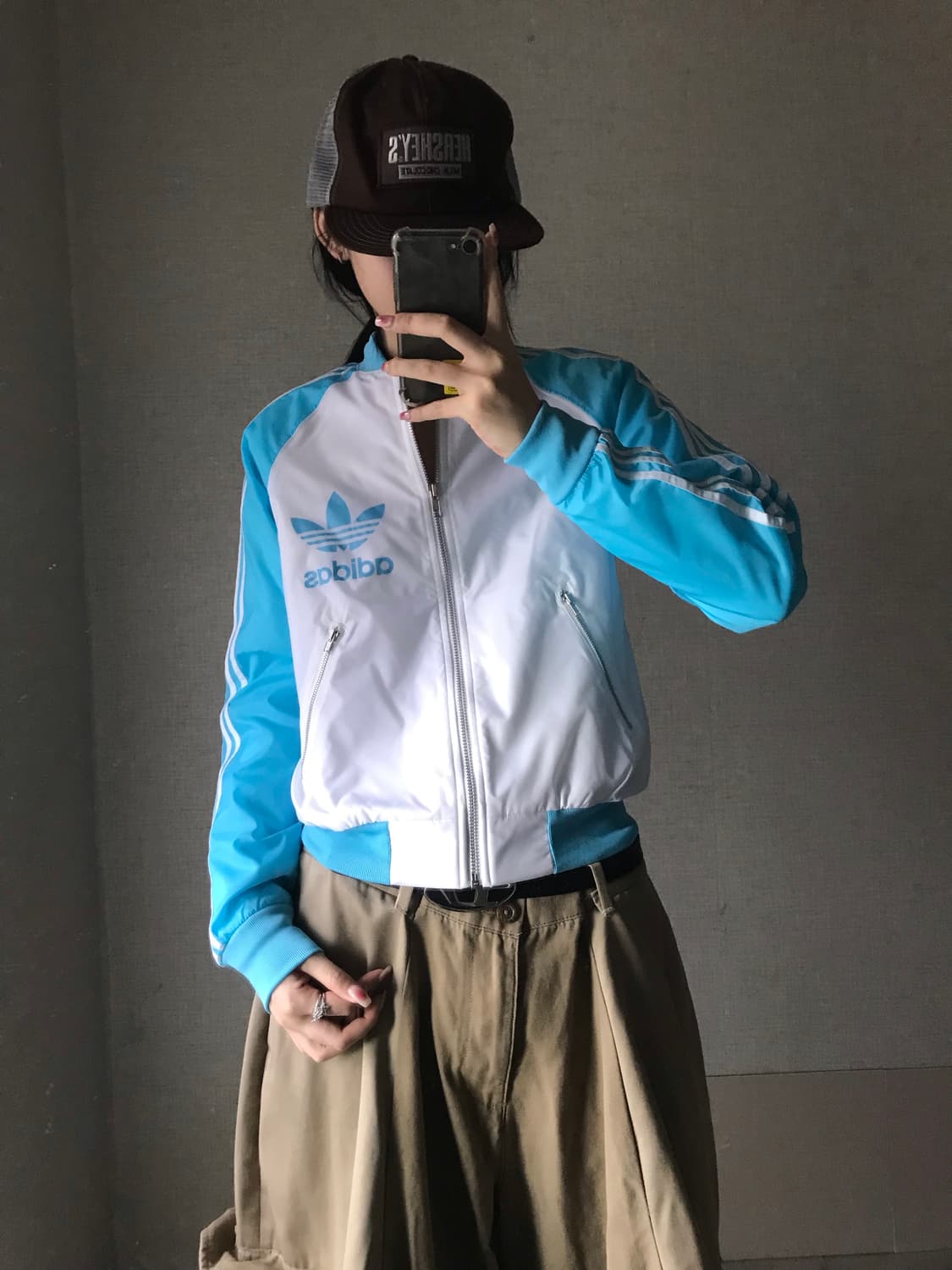 아디다스 연하늘 나그랑 점퍼 상품이미지1