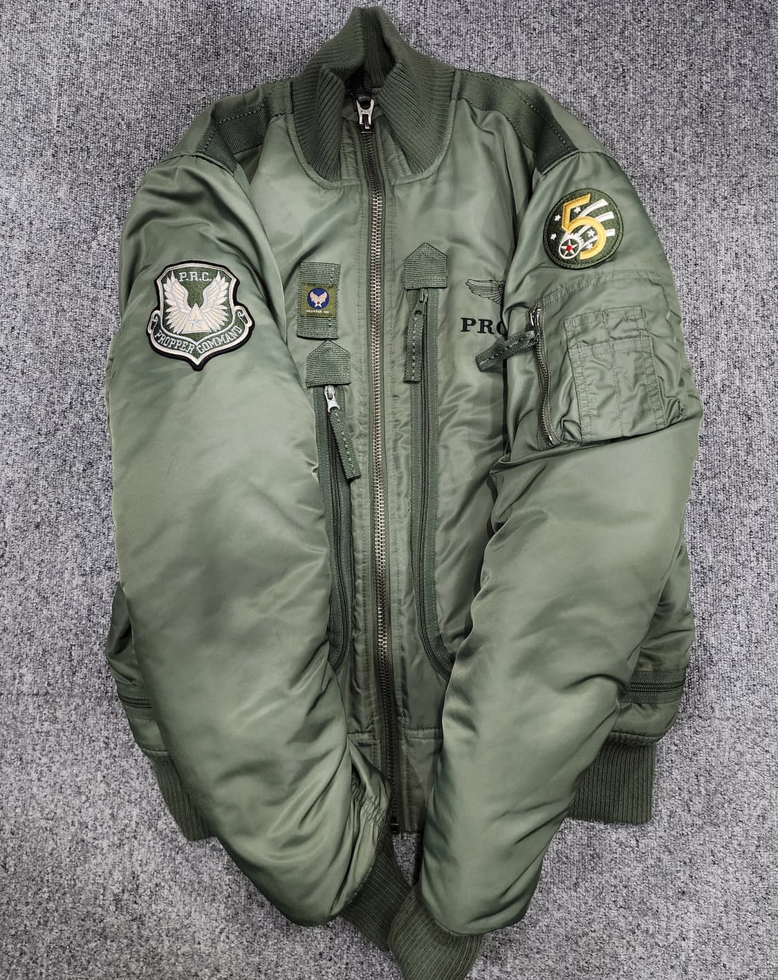 프로퍼 PROPPER 에어포스 항공점퍼 자켓 ma-1 XL 상품이미지5