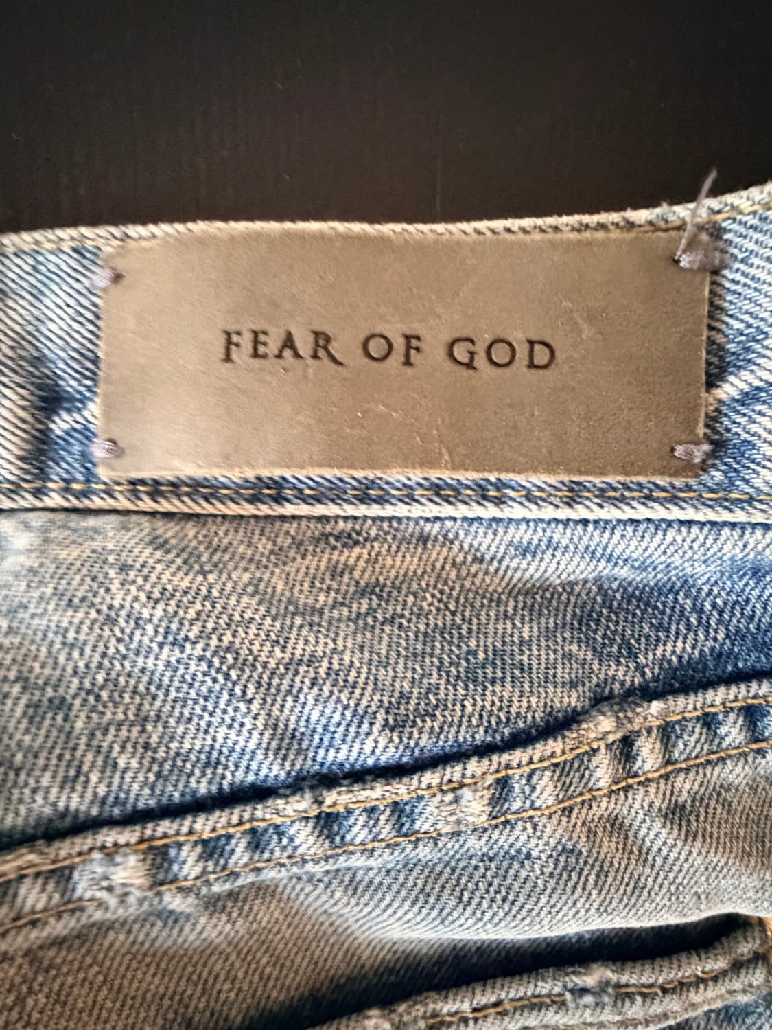 fear of god 4th distressed jean OG 상품이미지6